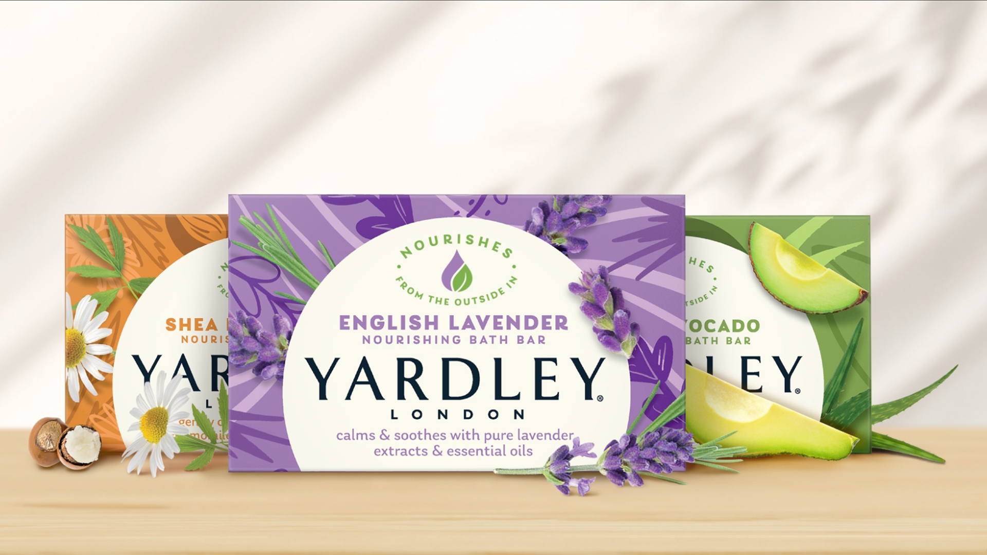thumbnail video image 2 of (Pack of 4) Yardley London Moisturizing Bath Bar, Oatmeal and Almond, 4.0 oz, 2 of 9