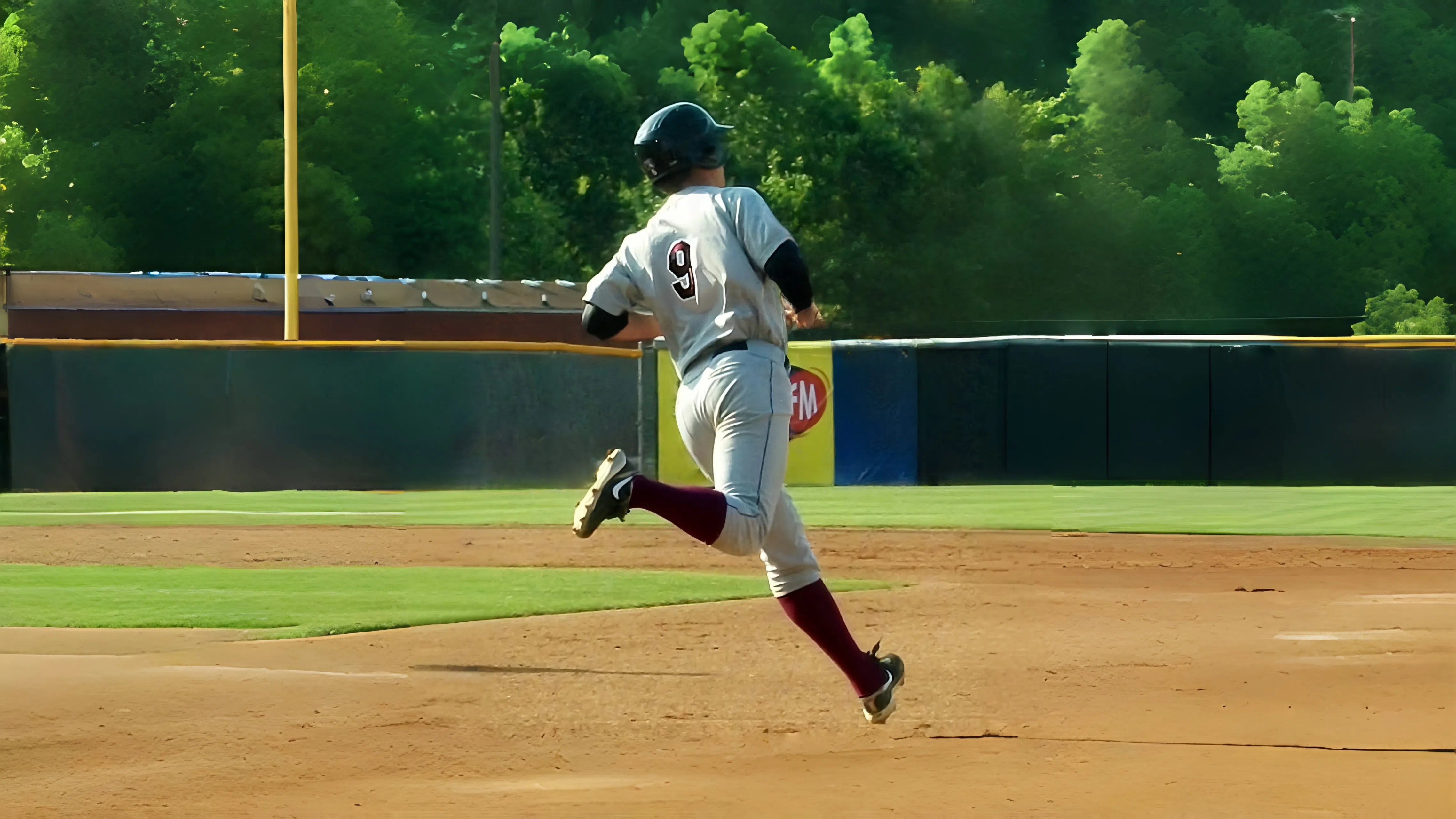 thumbnail video image 2 of COUVER Toe, Sole & Heel Cushioned Adult/Youth Athletic Hockey, Softball, Volleyball, Lacrosse, Any Sports Knee High Socks, Hot Pink with Ribbon Icon, Large, 2 of 7