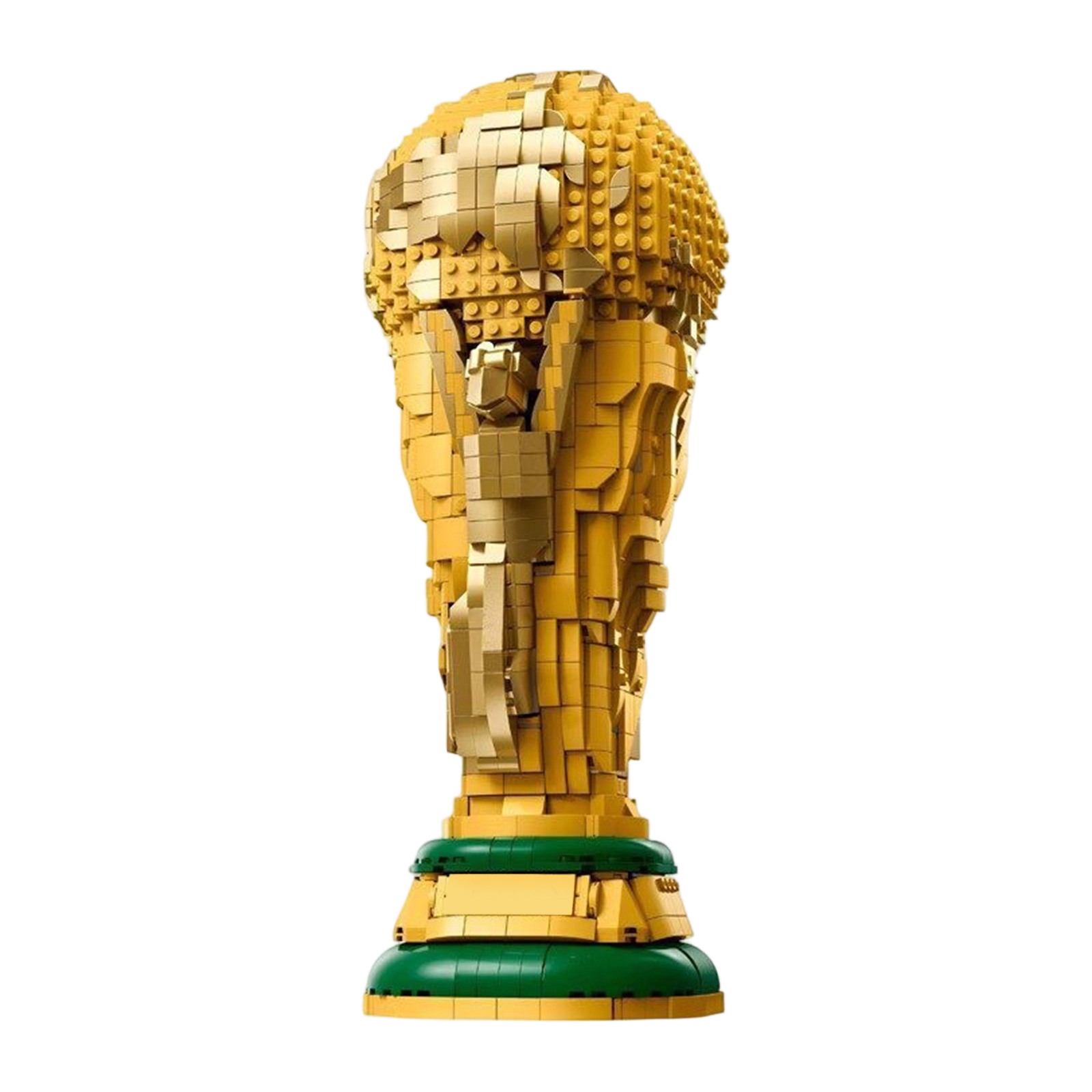 thumbnail video image 2 of World Soccer Trophy Block Set - 2842 Pieces Gold Champion Cup Model - Detailed Sports Souvenir Construction Toy for High-Difficulty Building Hobby Enthusiasts Block Set D #004, 2 of 8