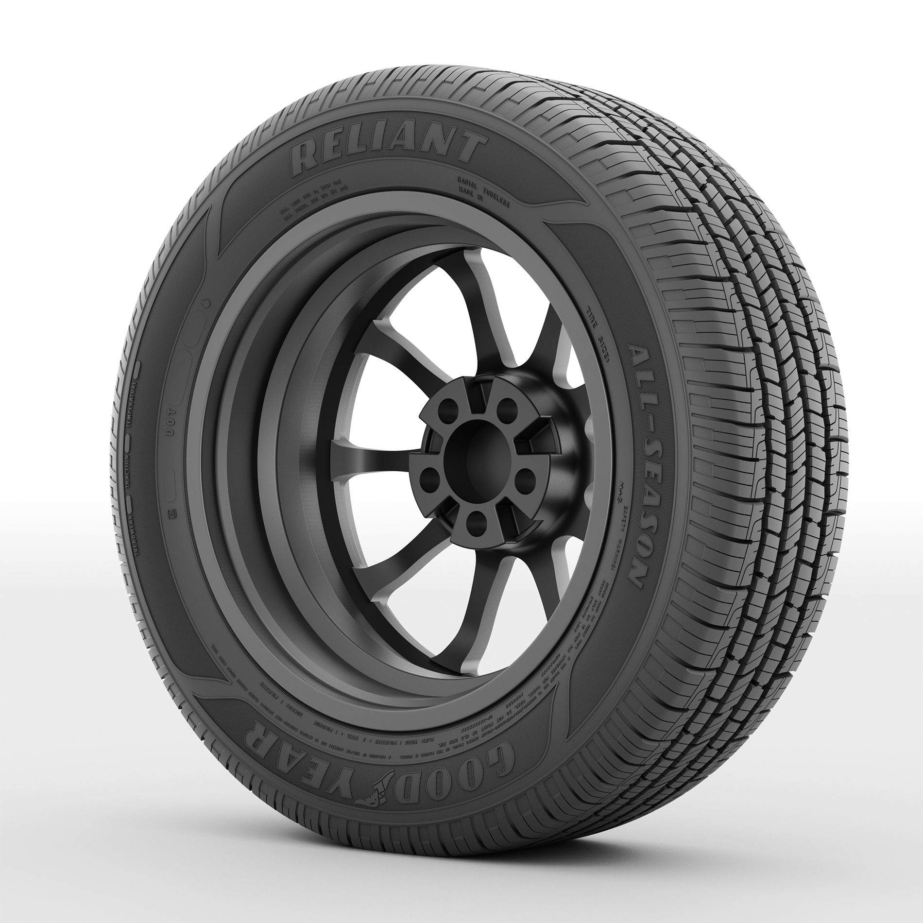 Goodyear Reliant All-Season 225/45R17 91V All-Season Tire