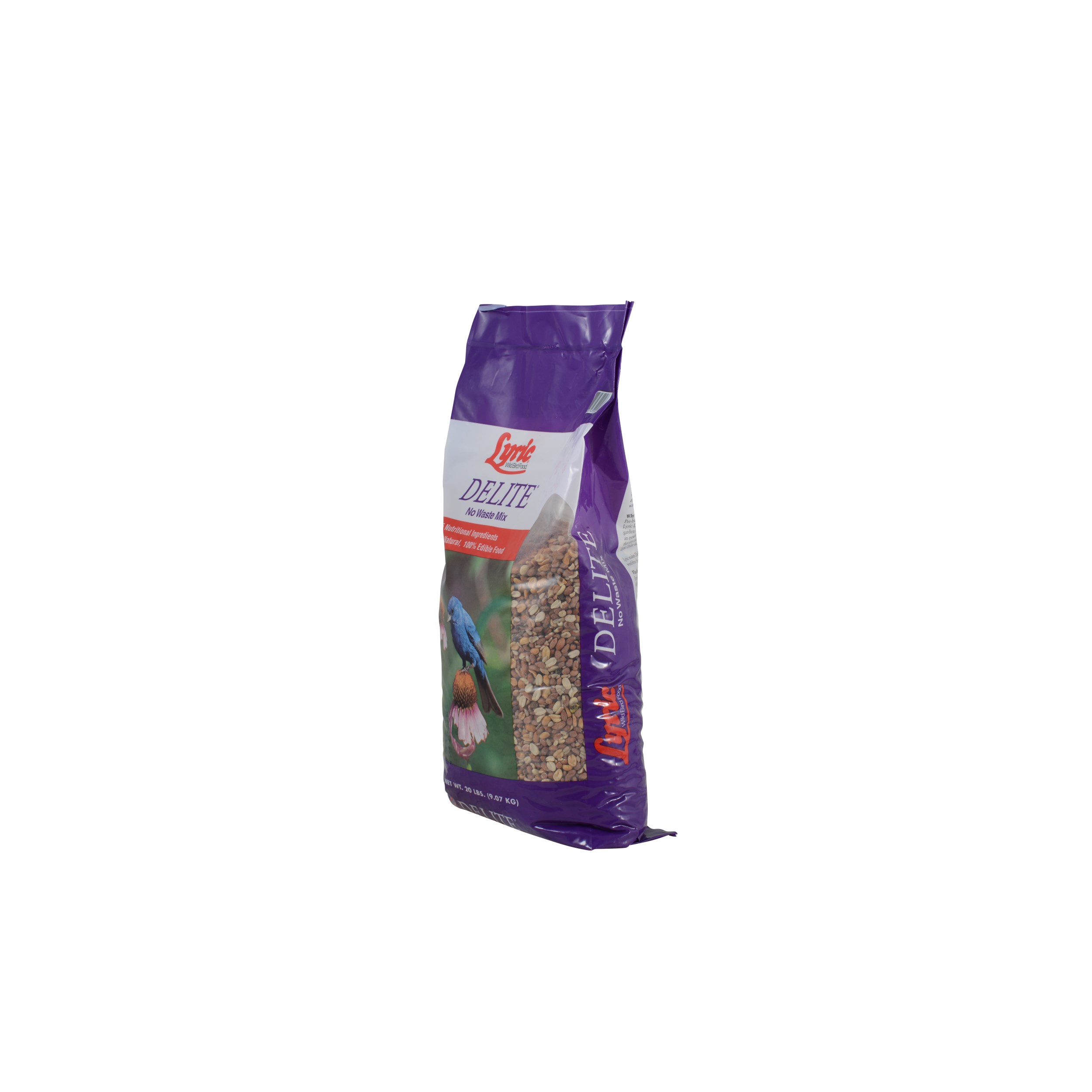 Lyric Delite Wild Bird Seed- No Waste Bird Food Mix Ready-to-use Nut Bird  Seed 20-lb at