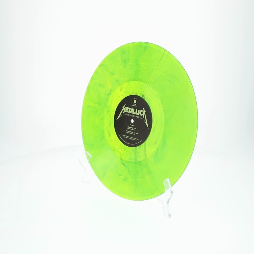 Blackened Recordings, And Justice For All Vinyl Album, Green