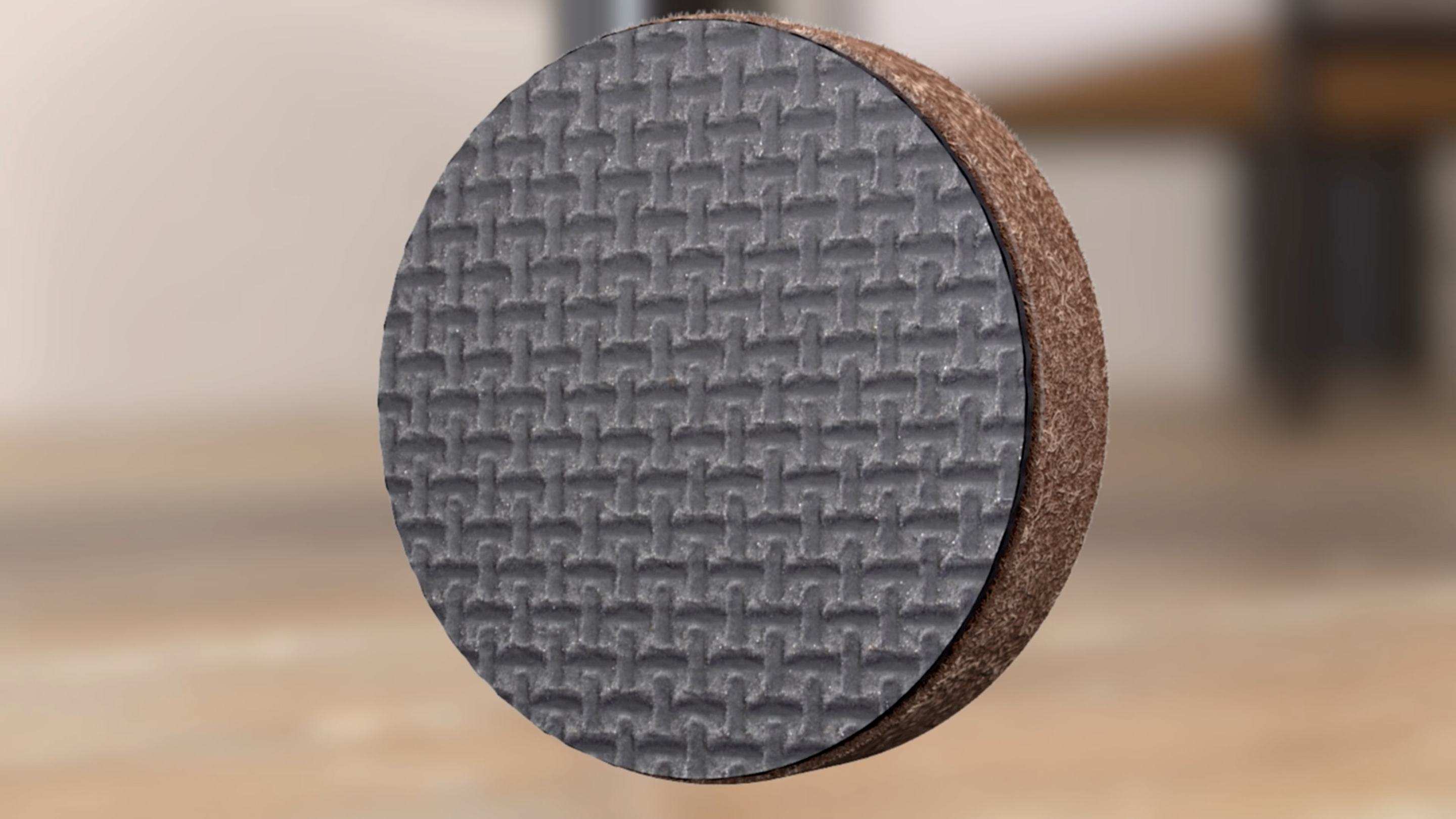 thumbnail video image 2 of X-Protector Non Slip Furniture Pads - 36 Grippers 1" Self-Adhesive Rubber feet - Non Skid Protectors, 2 of 7