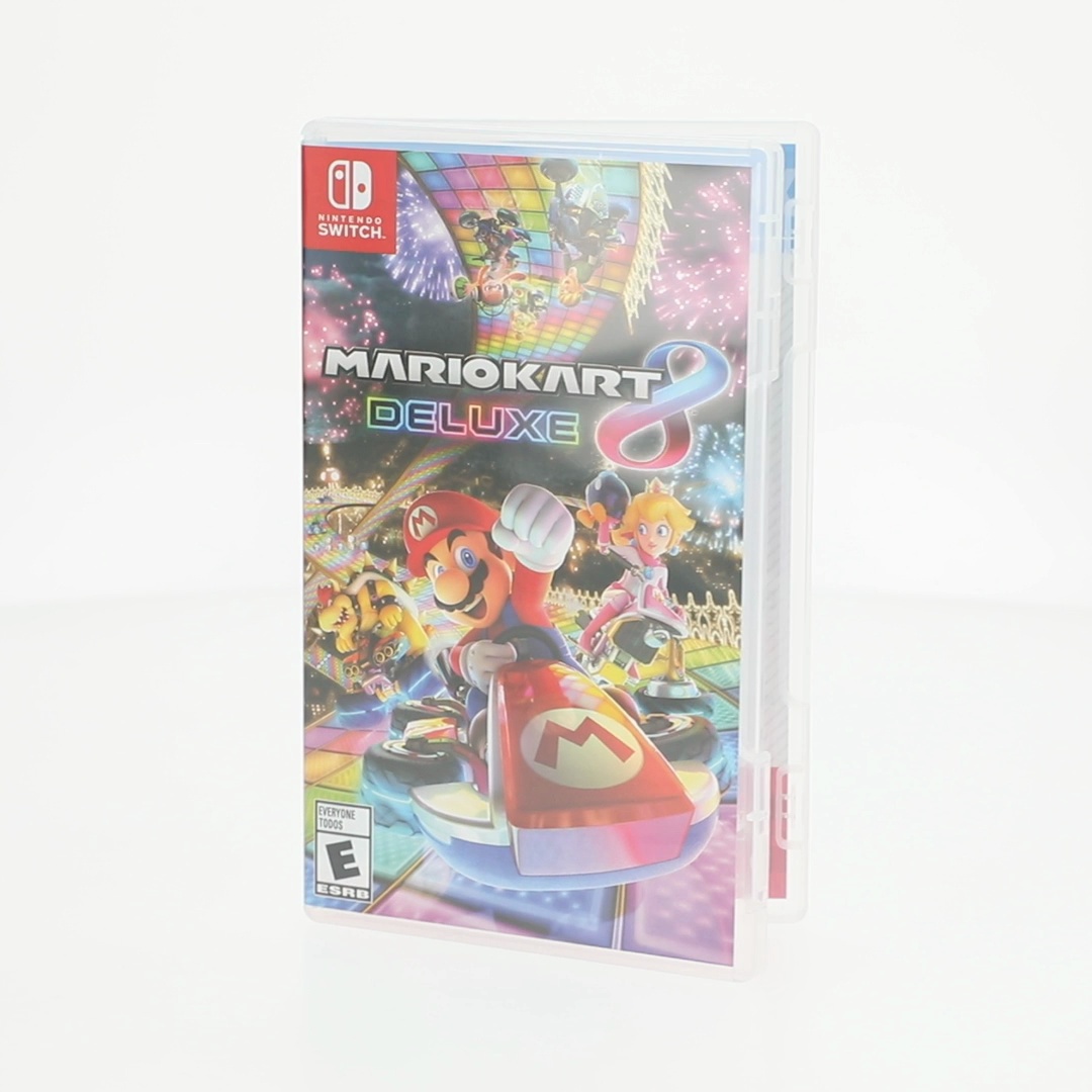 Mario Kart 8 Deluxe racing video game, Nintendo Switch, Physical