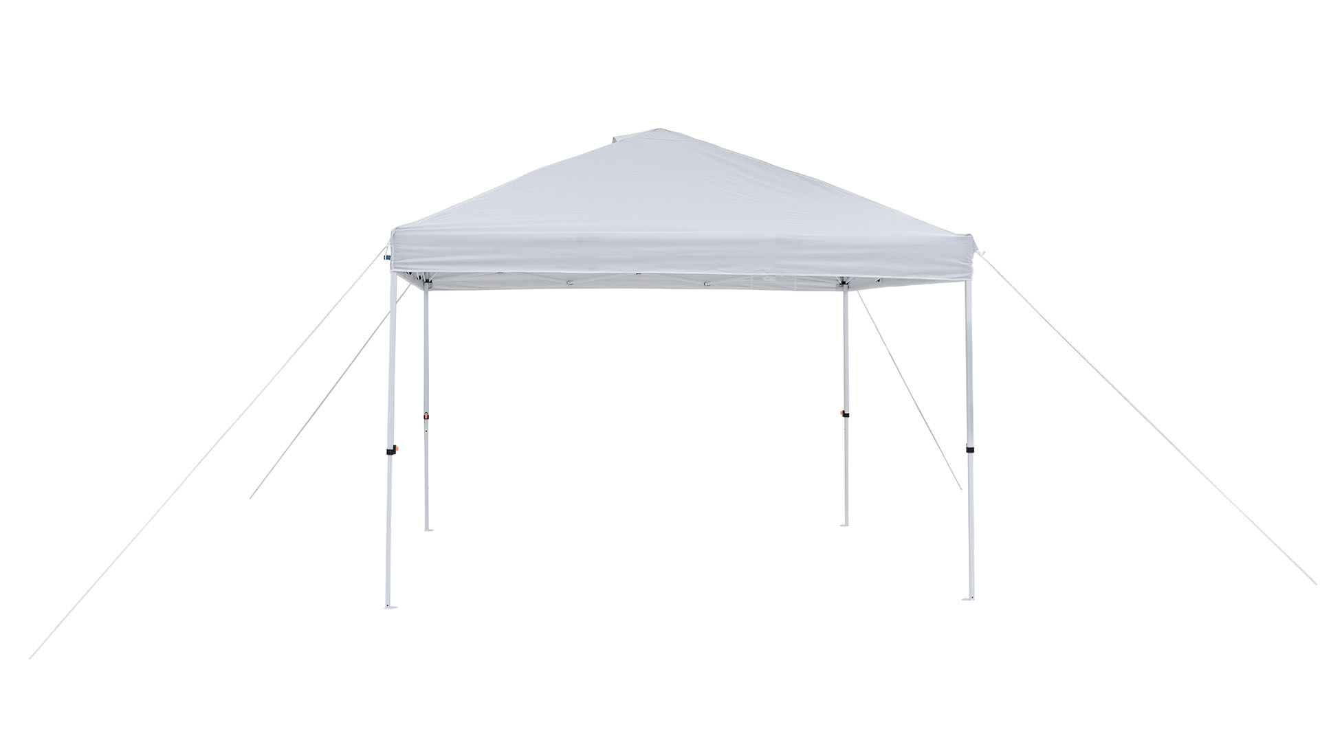 Ozark Trail Simple Push Straight Leg Instant Canopy White 10 ft x 10 ft Walmart