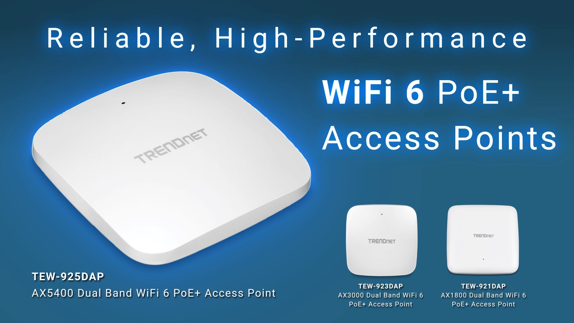 thumbnail video image 2 of TRENDnet TEW-923DAP, AX3000 Dual Band WiFi 6 PoE+ Access Po, 2 of 15