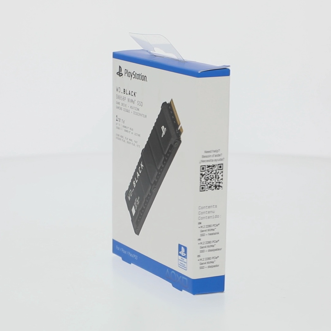 WD_Black 1TB SN850P NVMe SSD for PS5 consoles - WDBBYV0010BNC-WRWM