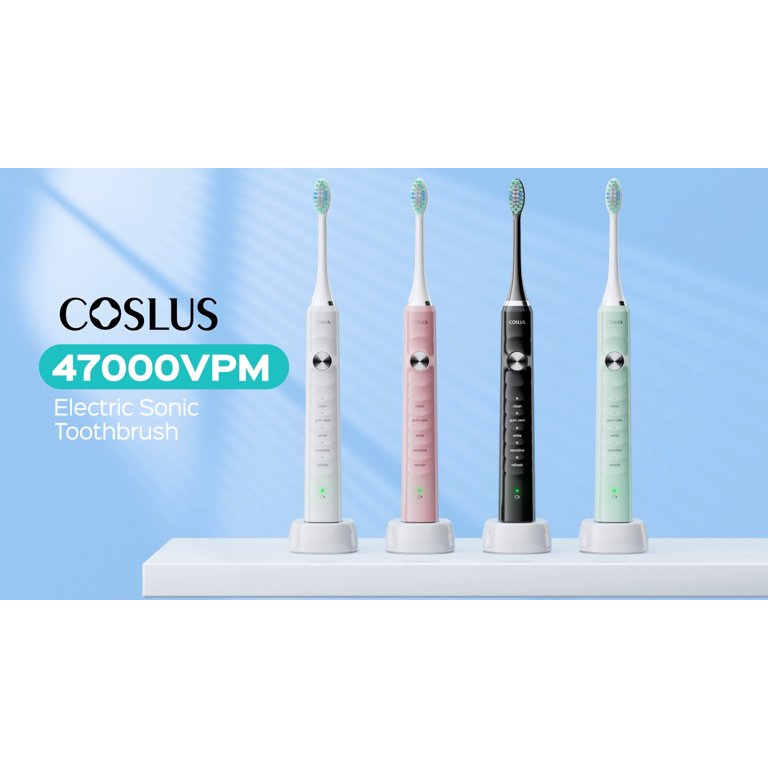 Deep Teeth Cleaning & Whitening - 5 Modes & 3 Intensity Levels For Sensitive Teeth Braces