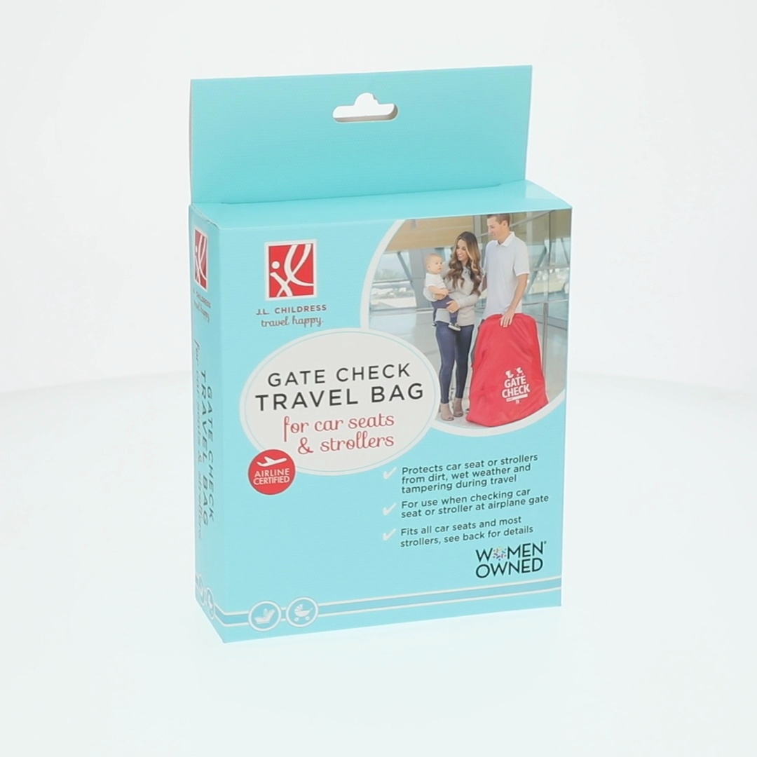J.L. Childress Univeral Gate Check Travel Bag for Strollers and Car Seats -  Extra Large Airplane Travel Bag - Red - Walmart.com