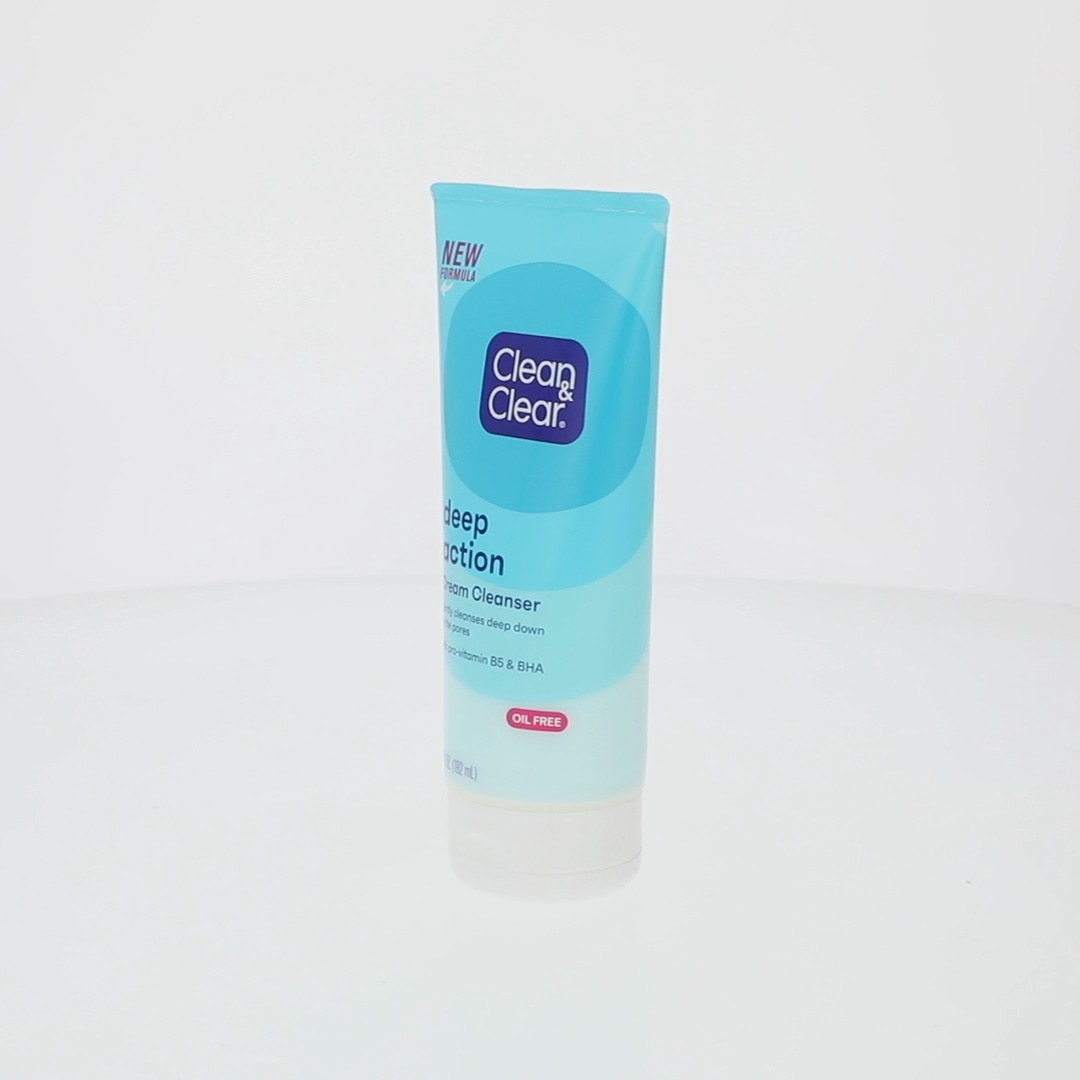 Clean & Clear Deep Action Cream Face Wash, 6.5 fl. oz HSA/FSA