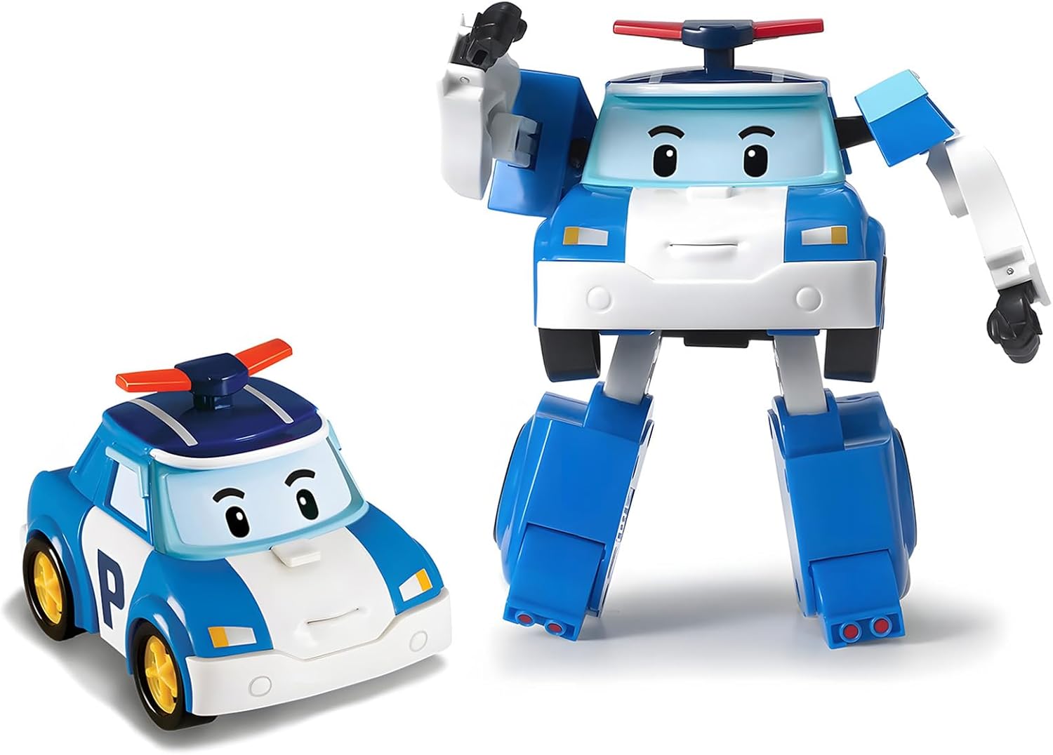 thumbnail video image 2 of Robocar POLI Transforming Robot Toys for Ages 3+, 4 Pack, 2 of 7