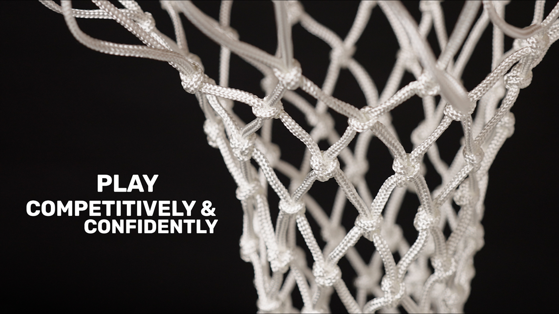 thumbnail video image 2 of Cannon Sports Professional Heavy Duty Anti Whip Basketball Net - 280g Super Heavyweight Net – 288 Count Nylon Braided Cords - Standard 12-Loop, All-Weather Indoor/Outdoor Thick Net, 2 of 7