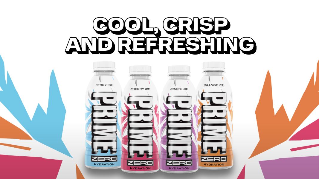 thumbnail video image 2 of Prime Hydration Zero Sugar Sports Drink, Grape Ice, 16.9 fl oz, Bottle, 2 of 9
