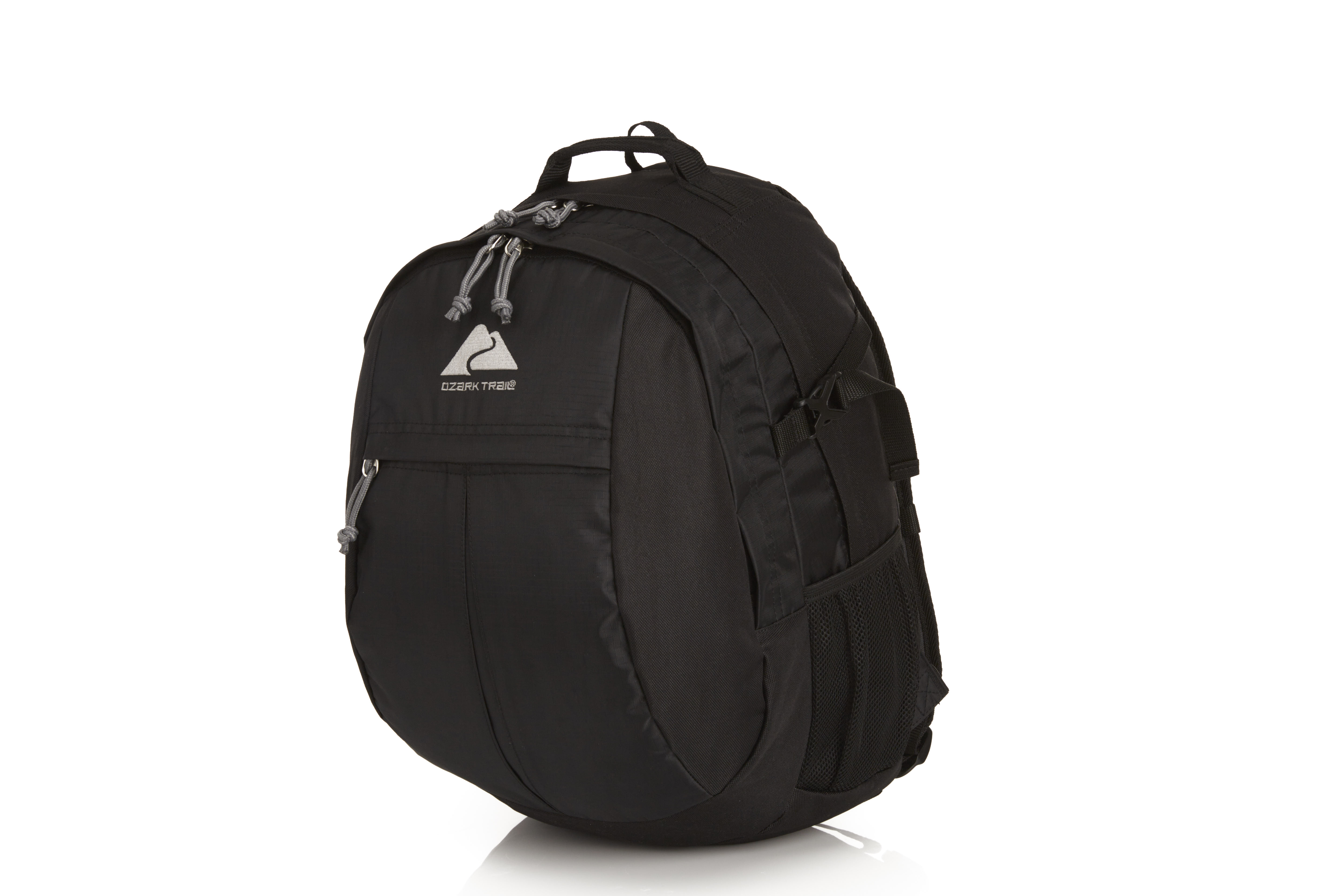 Ozark Trail Hiker Backpack 25 Liter, Black, Polyester, Unisex