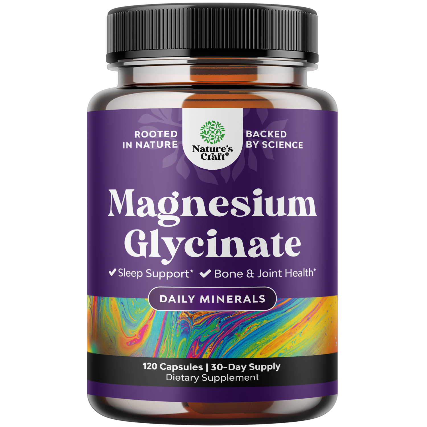 thumbnail video image 2 of Nature’s Craft Pure Magnesium Glycinate Rest and Sleep Supplement, 120 Capsules, 2 of 9