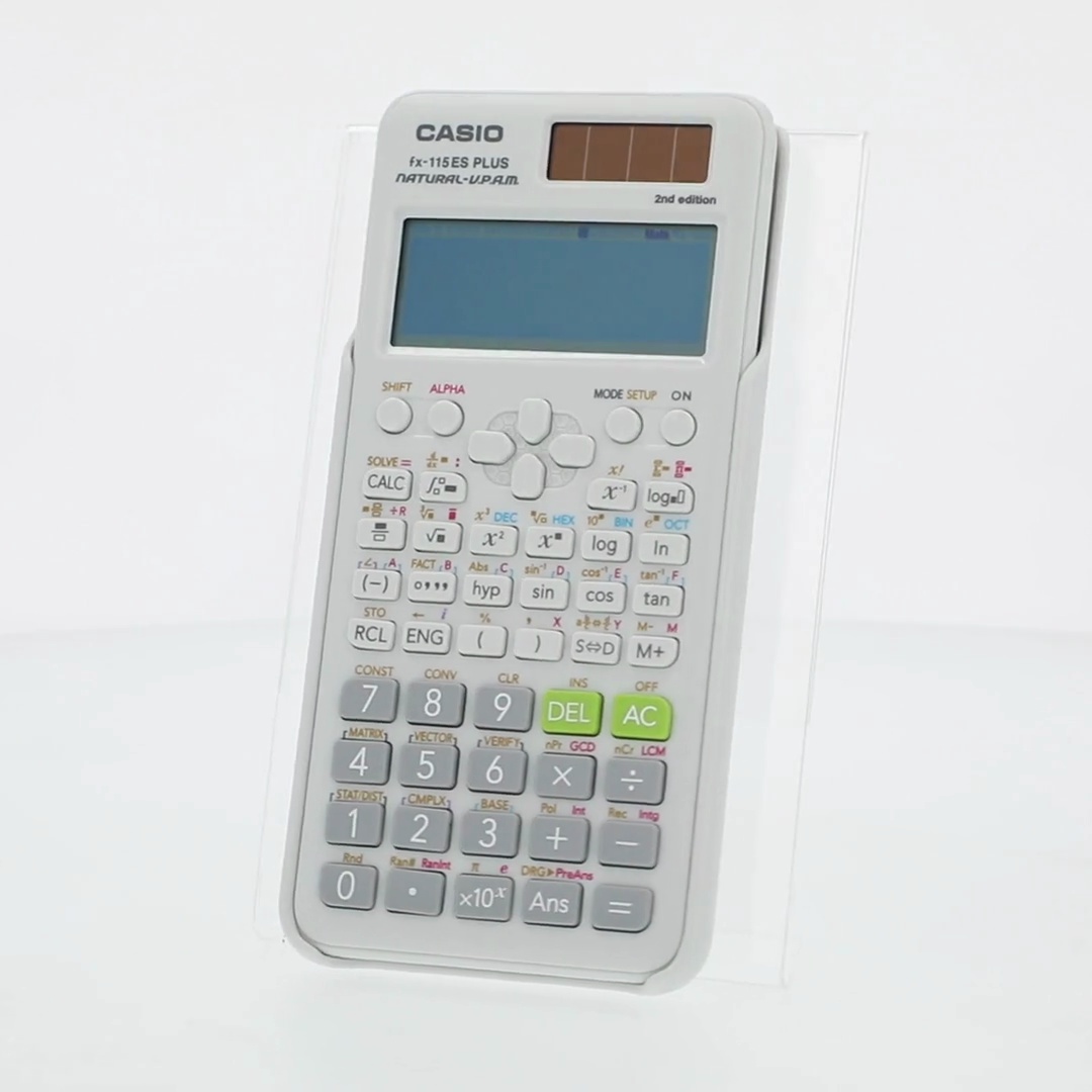 Casio FX-115ESPLUS2 Scientific Calculator White, High School and