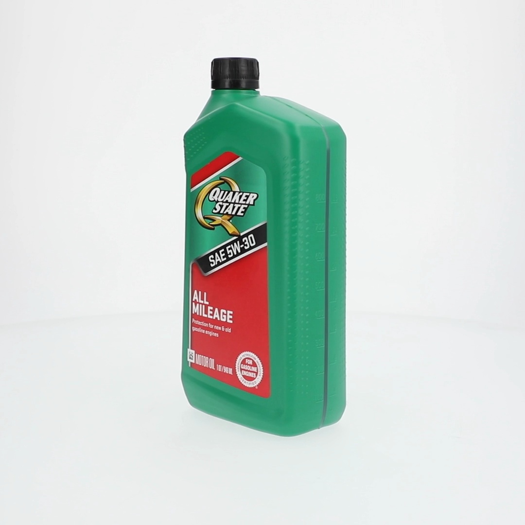 5 pack) Quaker State All Mileage 5W-30 Motor Oil, 1 Quart