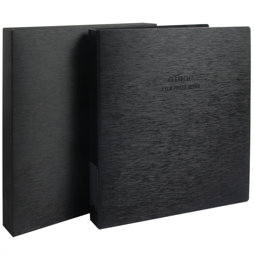 thumbnail video image 2 of eTone Acid Free Archival Film Album Film Protector Storage Box 3 Ring Binders for Printfile Standard, 12.4"x 11.2"x1.58" (not include inserts), 2 of 9