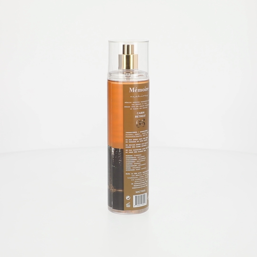 Memoire Cabin Retreat Body Mist 8oz - Walmart Business Supplies