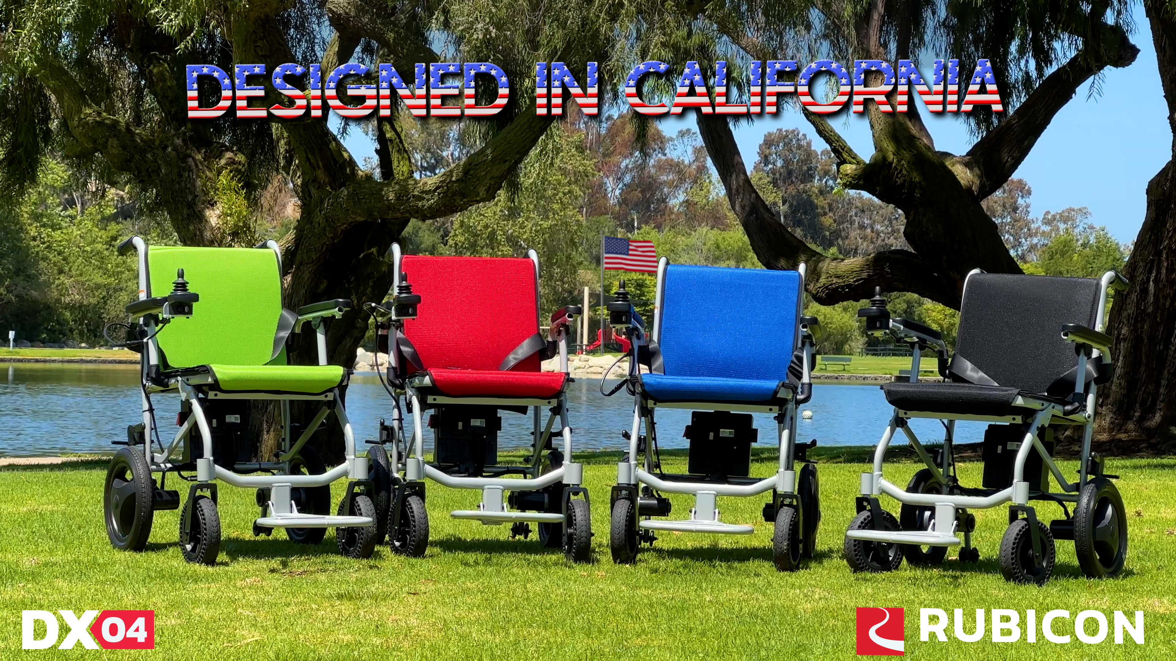 thumbnail video image 2 of Rubicon Lightest, (only 30lbs) Foldable Electric Wheelchair, Travel Size, User-Friendly., 2 of 12