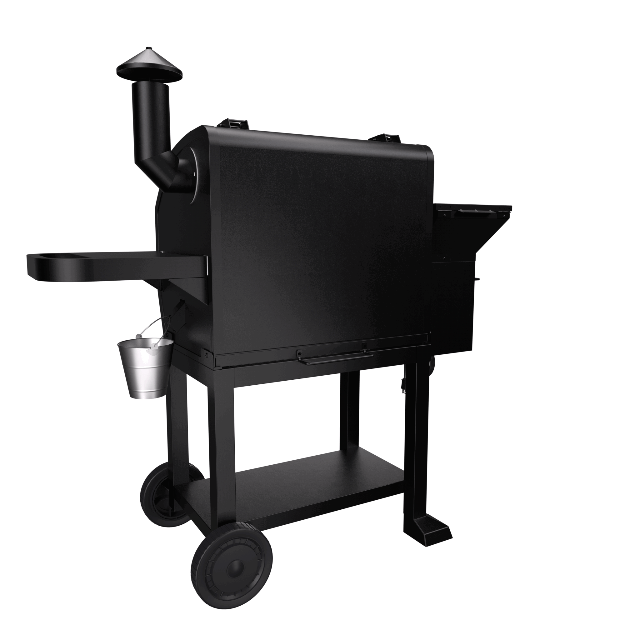 Z GRILLS Powerhouse 1056 sq.in Black Pellet Grill & Smoker