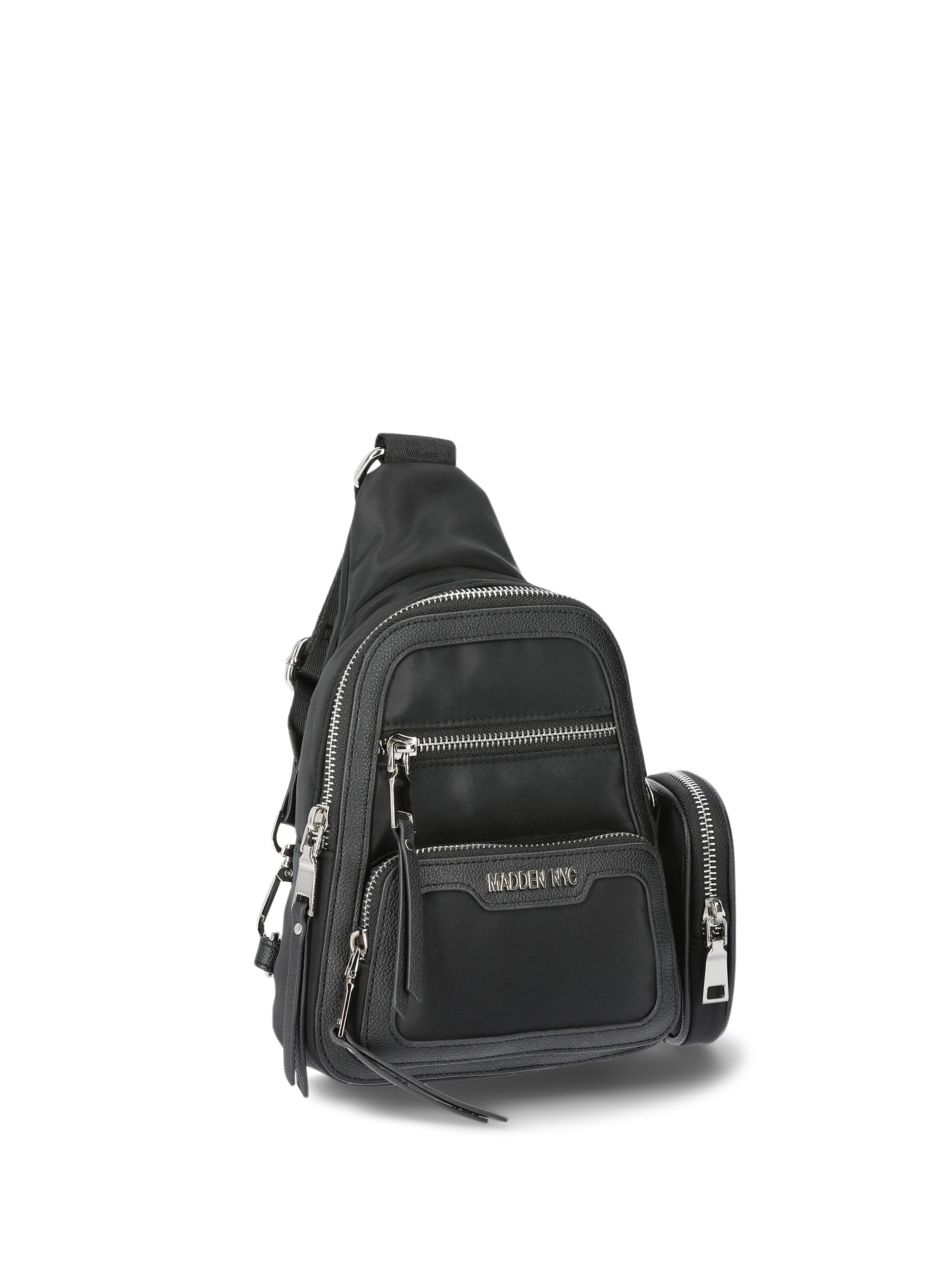 Madden NYC Women's Sling Bag with Pouch, Black - Walmart