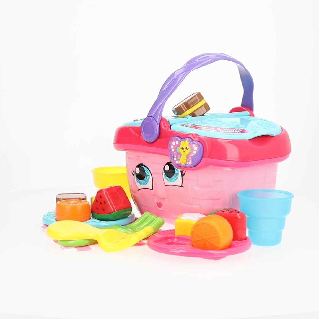LeapFrog Shapes & Sharing Picnic Basket with Accessories, Baby and