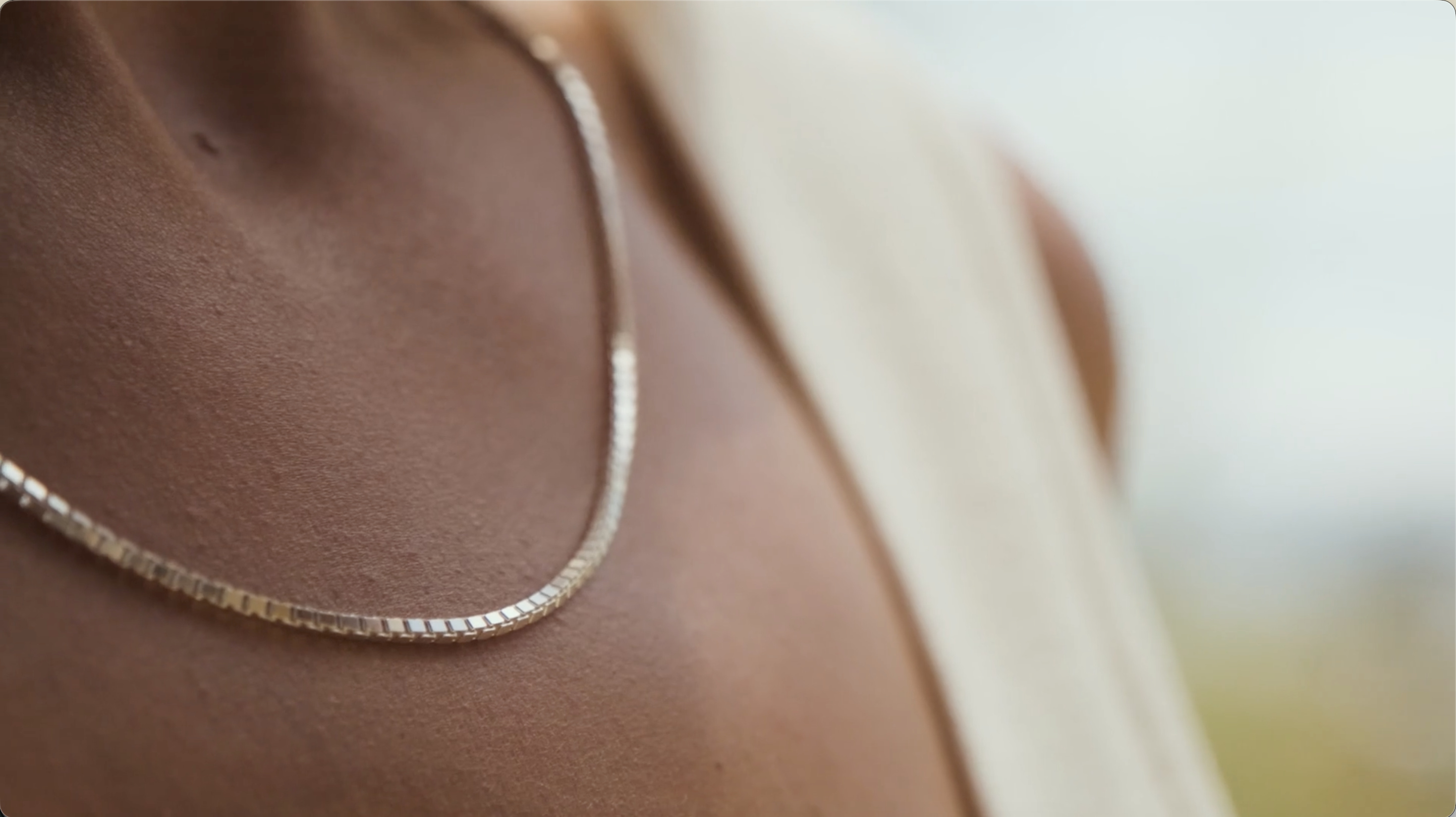 thumbnail video image 2 of Sterling Silver Box Chain Necklace 1MM-3MM, Solid 925 Italy, 16-24 inch, Next Level Jewelry, 2 of 8