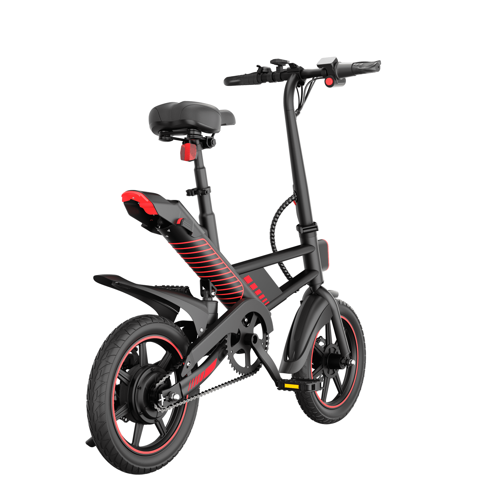 Folding Electric Voyager Compass Electric Bike With Pedals KISTP