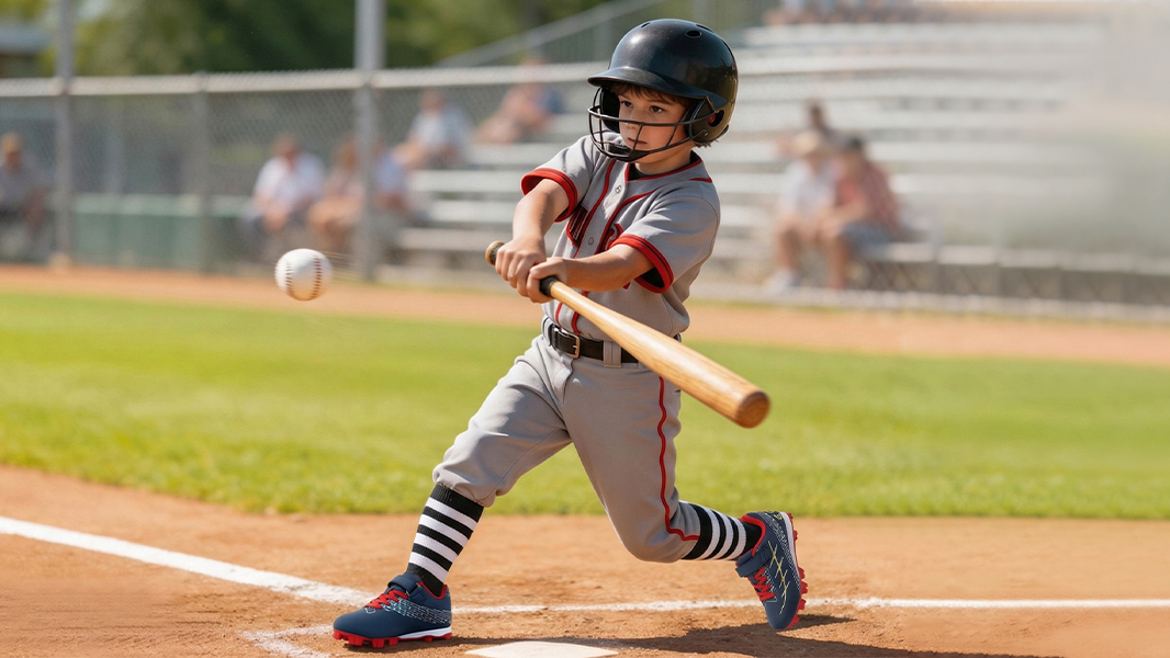 thumbnail video image 2 of EQW Kids Baseball Cleats for Boys & Girls Softball Cleats | Comfortable, Non-Slip, Durable | Little Kid to Youth, 2 of 11