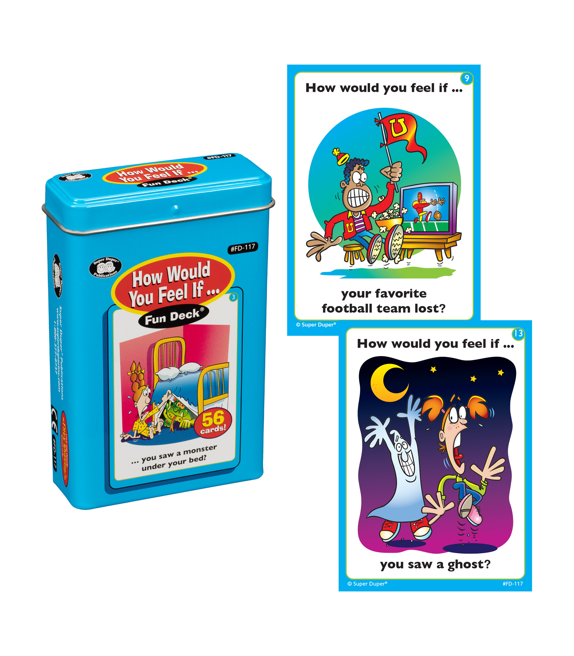 thumbnail video image 2 of Super Duper Publications | How Would You Feel If Fun Deck | Understanding Feelings and Emotions Flash Cards | Educational Learning Materials for Children, 2 of 5