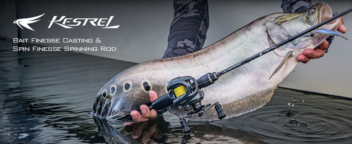 thumbnail video image 2 of KastKing Baitcasting Fishing Reel, Finesse Baitcaster Lightest, 11+1,8.4:1 - Kestrel, 2 of 10