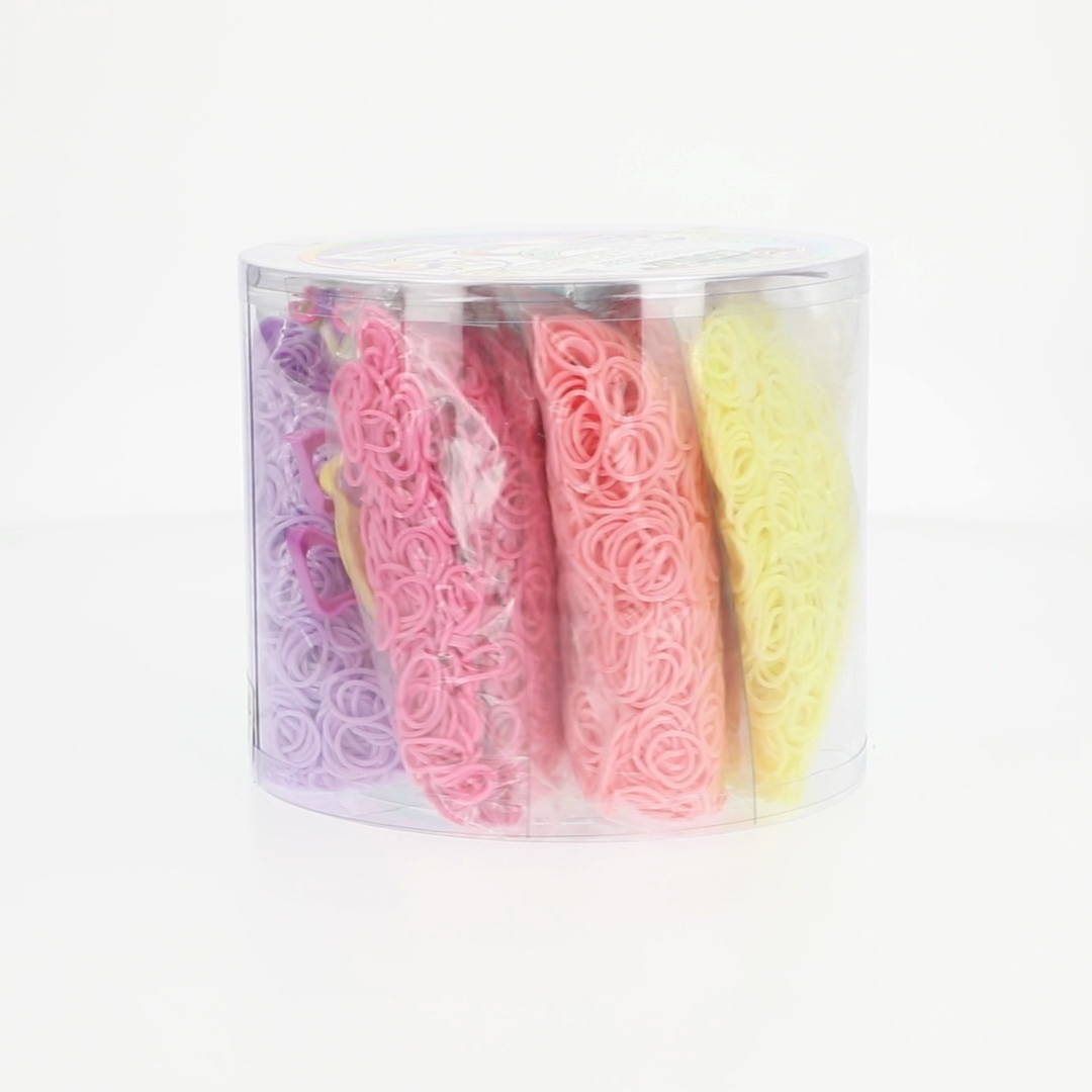 Rainbow Loom Pastel Paradise Jumbo Bucket Bracelet Making Kit
