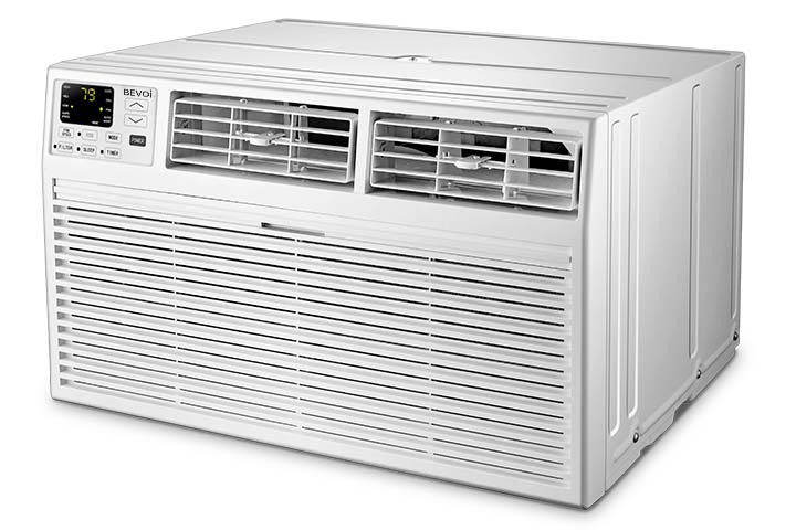 thumbnail video image 2 of Bevoi TBEVTTW081C 8,000 BTU Through The Wall Air Conditioner Cool Only 115V 15A in White, 2 of 7