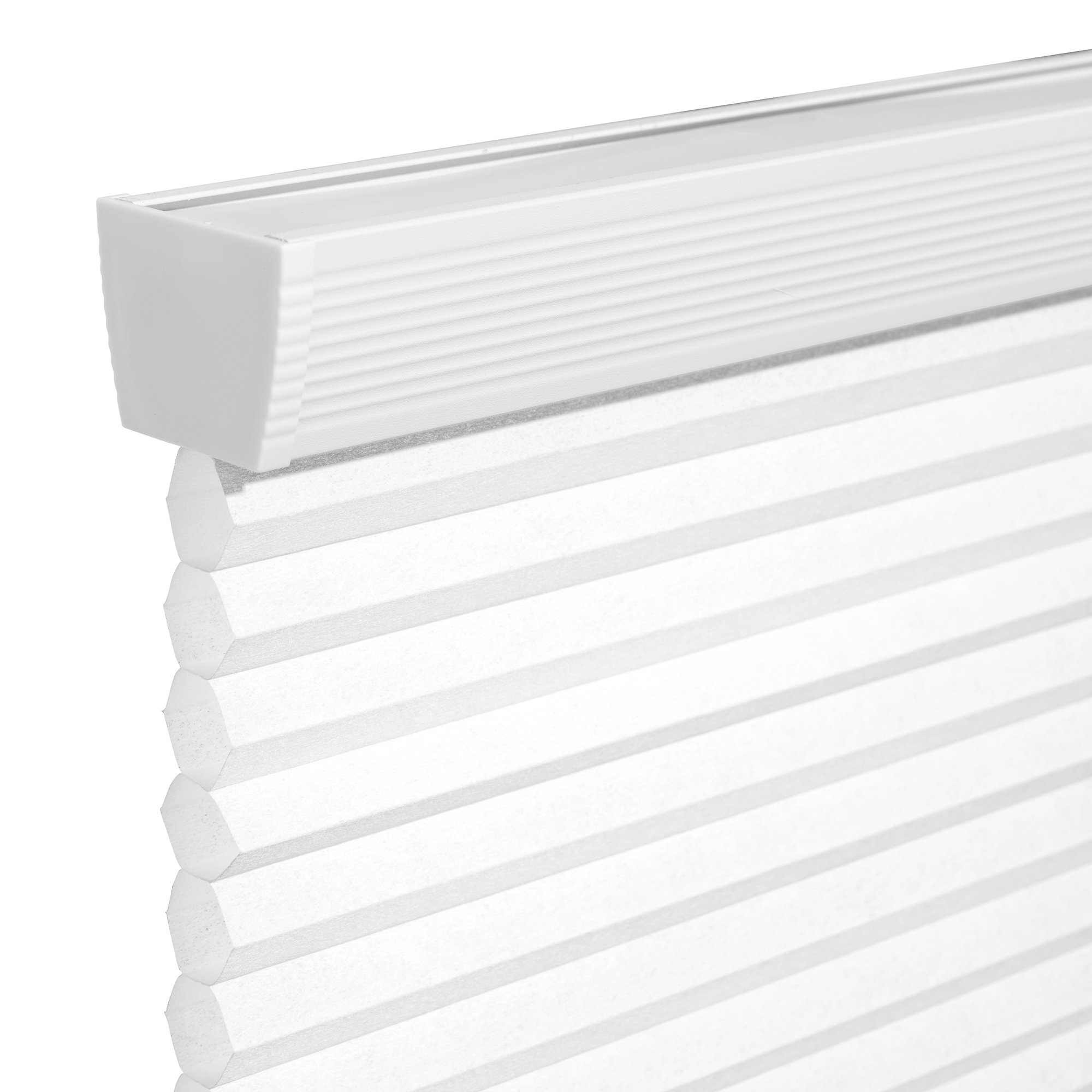 thumbnail video image 2 of Cordless Cellular Shades - Blackout, Thermal Insulated & Noise Reducing for Windows and French Doors,Light Filtering White,27"W X 48"H, 2 of 11