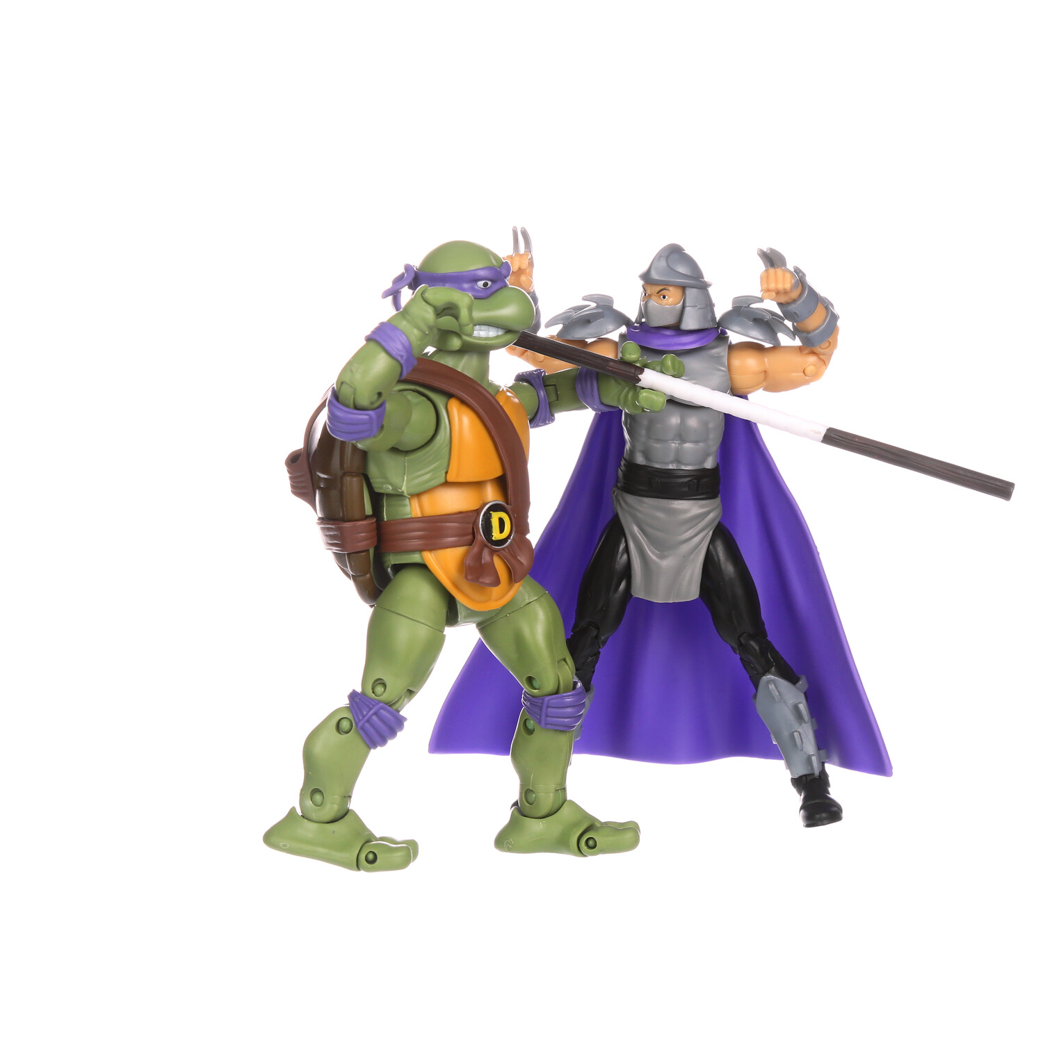 Teenage Mutant Ninja Turtles Donatello vs. Shredder Action Figure