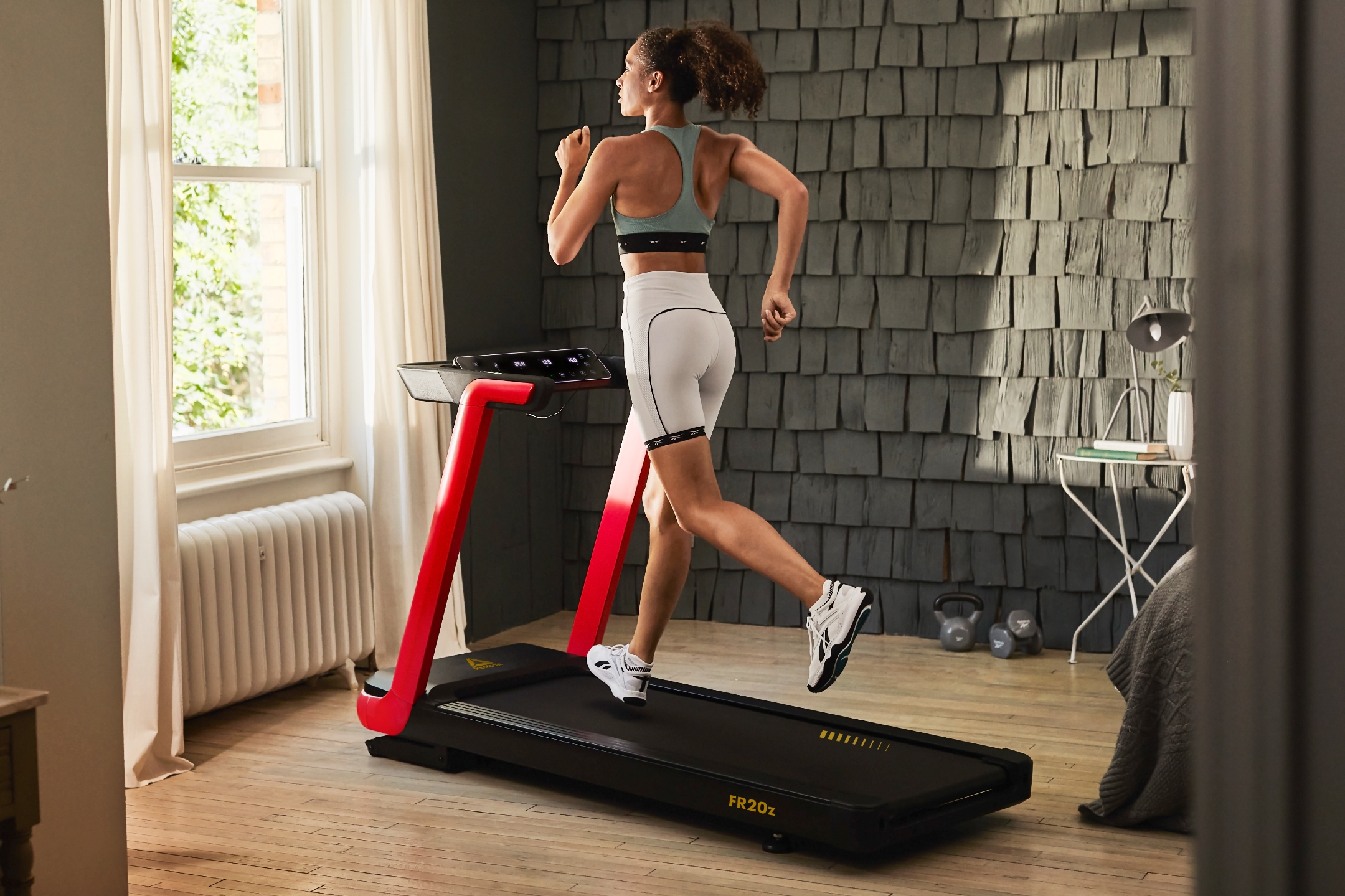 thumbnail video image 2 of Reebok FR20z Floatride Treadmill - Blue with Incline, Bluetooth, Walking or Running, 2.25 HP, 11.2 MPH, 2 of 23