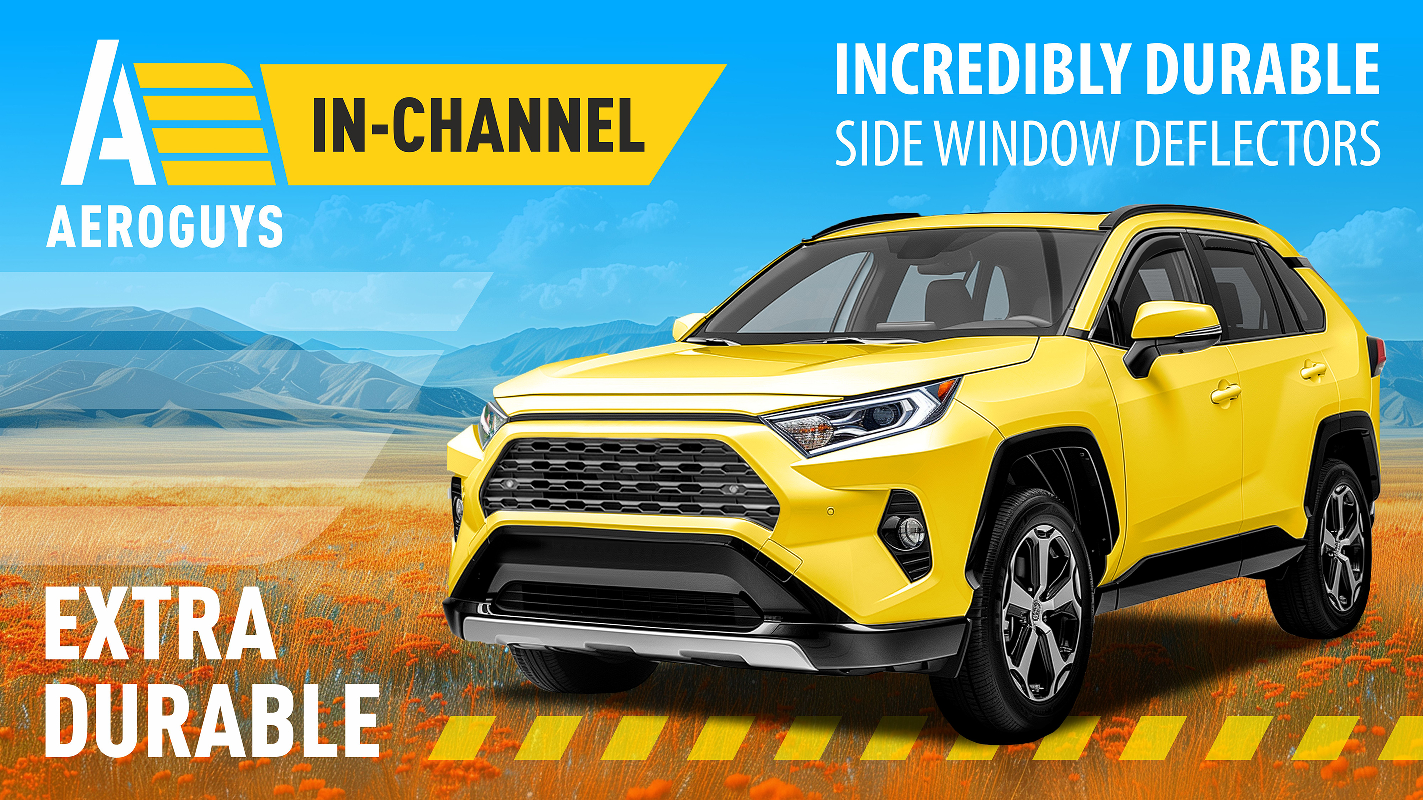 thumbnail video image 2 of Extra Durable Window Deflectors In-Channel Window Visors Rain Guards Fit for Kia K-5 2021-2026, Sun Visors, Wind Vent Visors, vent shades, Exterior Car Accessories - 4 pcs. AG0803, 2 of 9