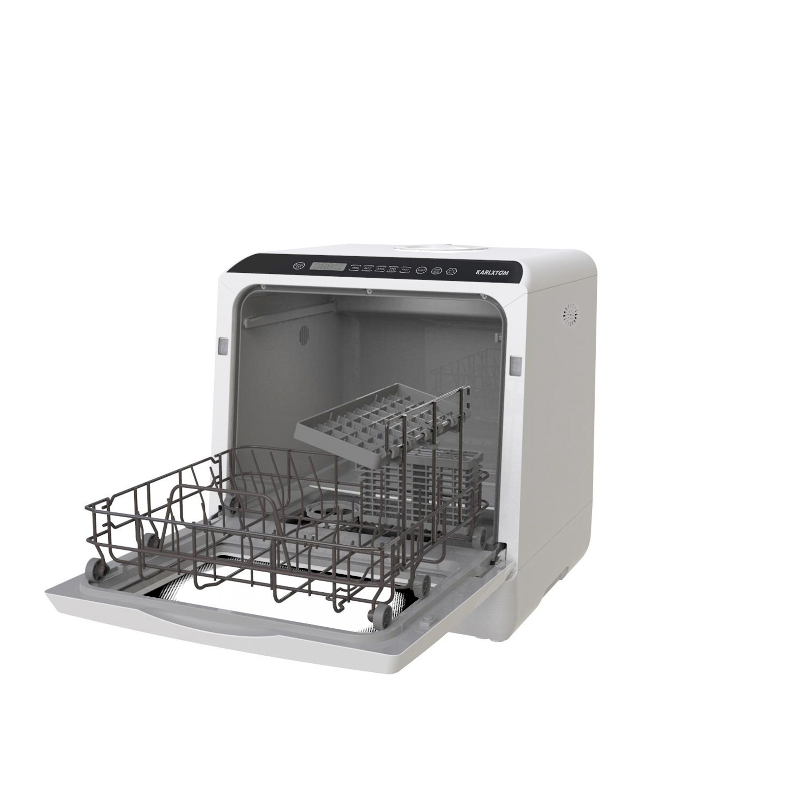 NEW Karlxtom Portable Countertop Dishwasher, 5L Capacity Water Tank, Hot  Air Dry