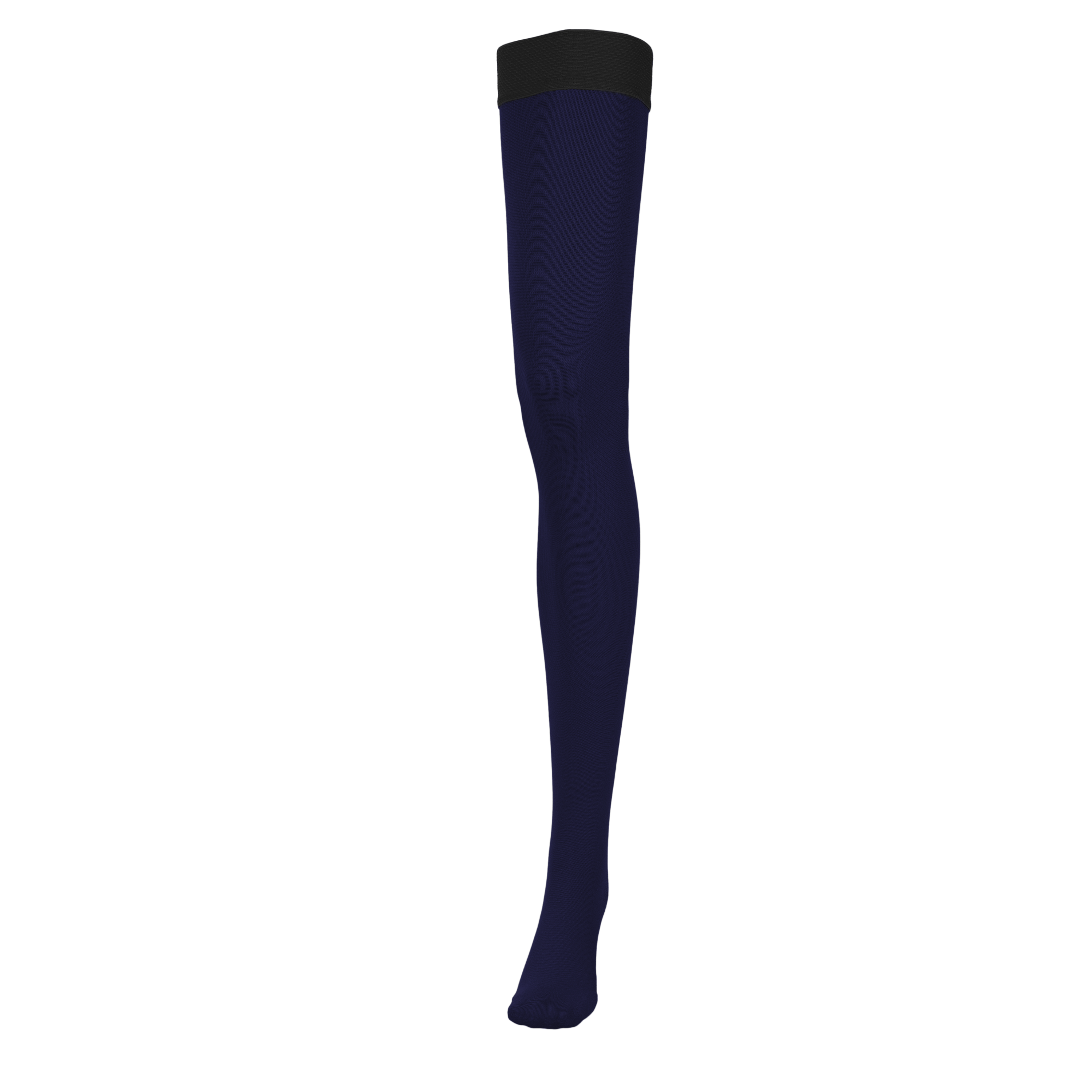 3XL Plus Size Mens Compression Stockings 20-30 mmHg Swelling - Navy,  3X-Large