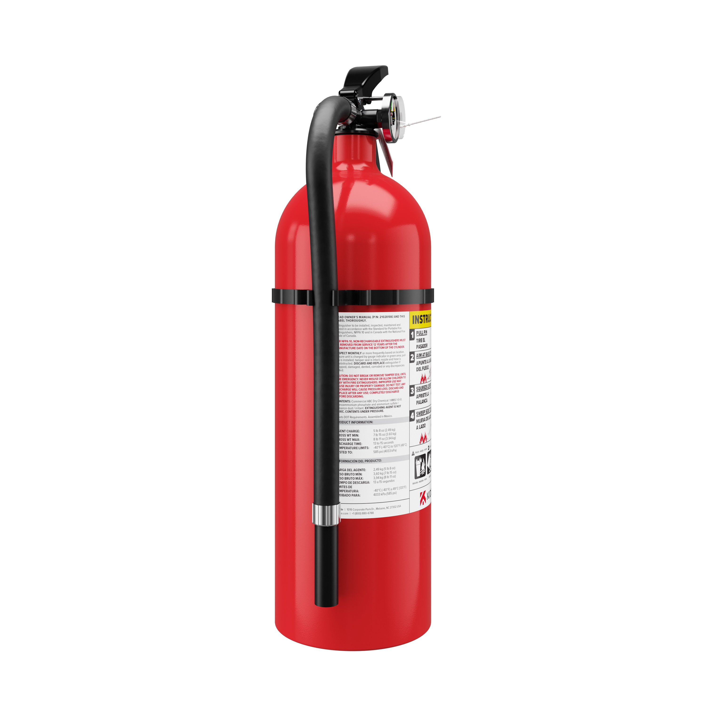 Kidde Multipurpose Fire Extinguisher for Home, Residential 3A40BC