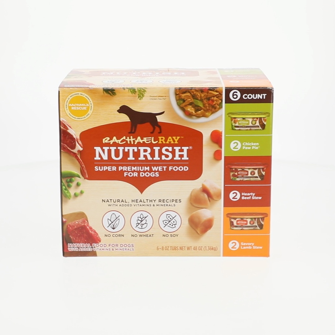 Rachael Ray Nutrish, Natural Premium Wet Dog Food, Savory Lamb