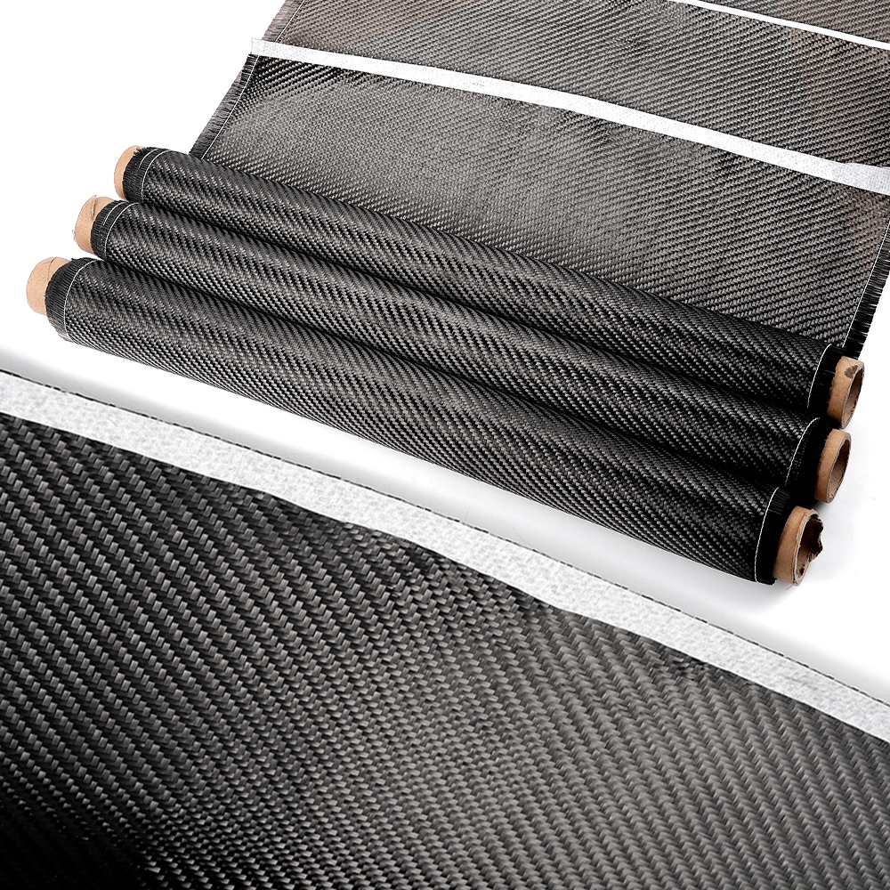 thumbnail video image 2 of Vorfor 8" x 10FT Carbon Fiber Fabric Cloth Roll 2 x 2 Twill Weave 3k/220g for Cars, Structural Reinforcement on Concrete Walls, Basements, Boats, 2 of 9