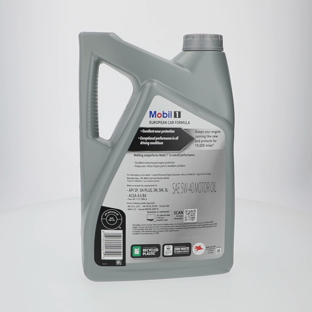 Mobil 1 FS European Car Formula Full Synthetic Motor Oil 5W-40, 5