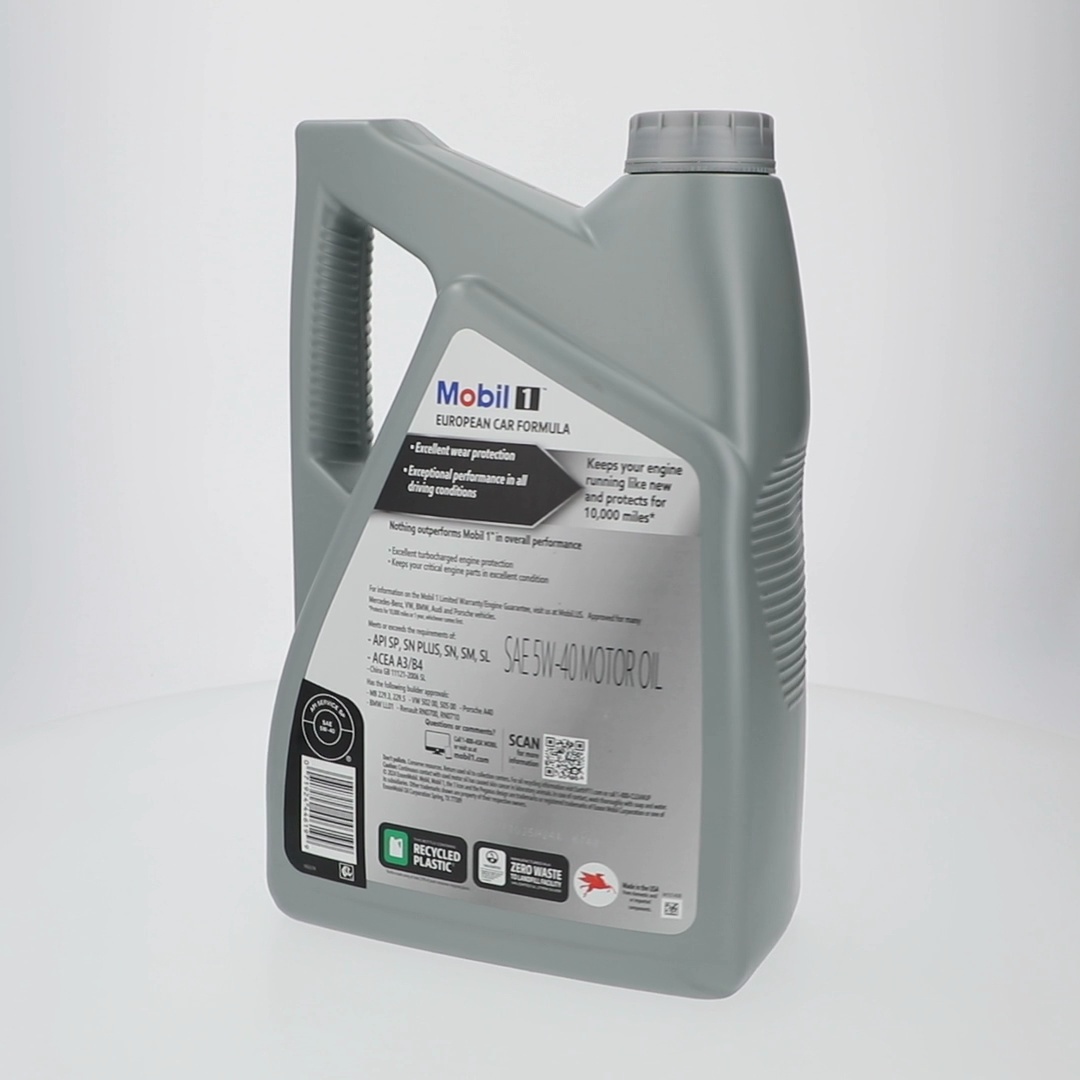 2 pack) Mobil 1 FS European Car Formula Full Synthetic Motor Oil