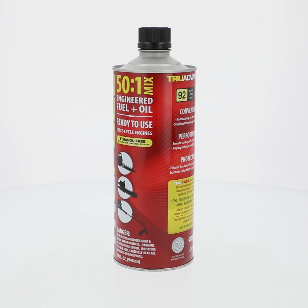 TruFuel 50:1 2-Cycle Engine Liquid Fuel, 32 oz, 1.93 lbs - Walmart.com
