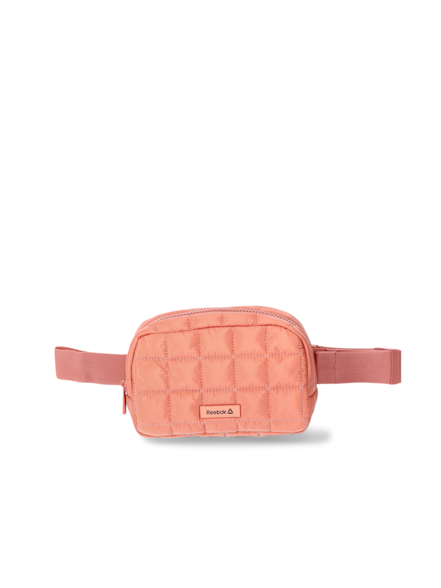 Reebok Women s Quilted Fanny Pack Pink Clay Walmart