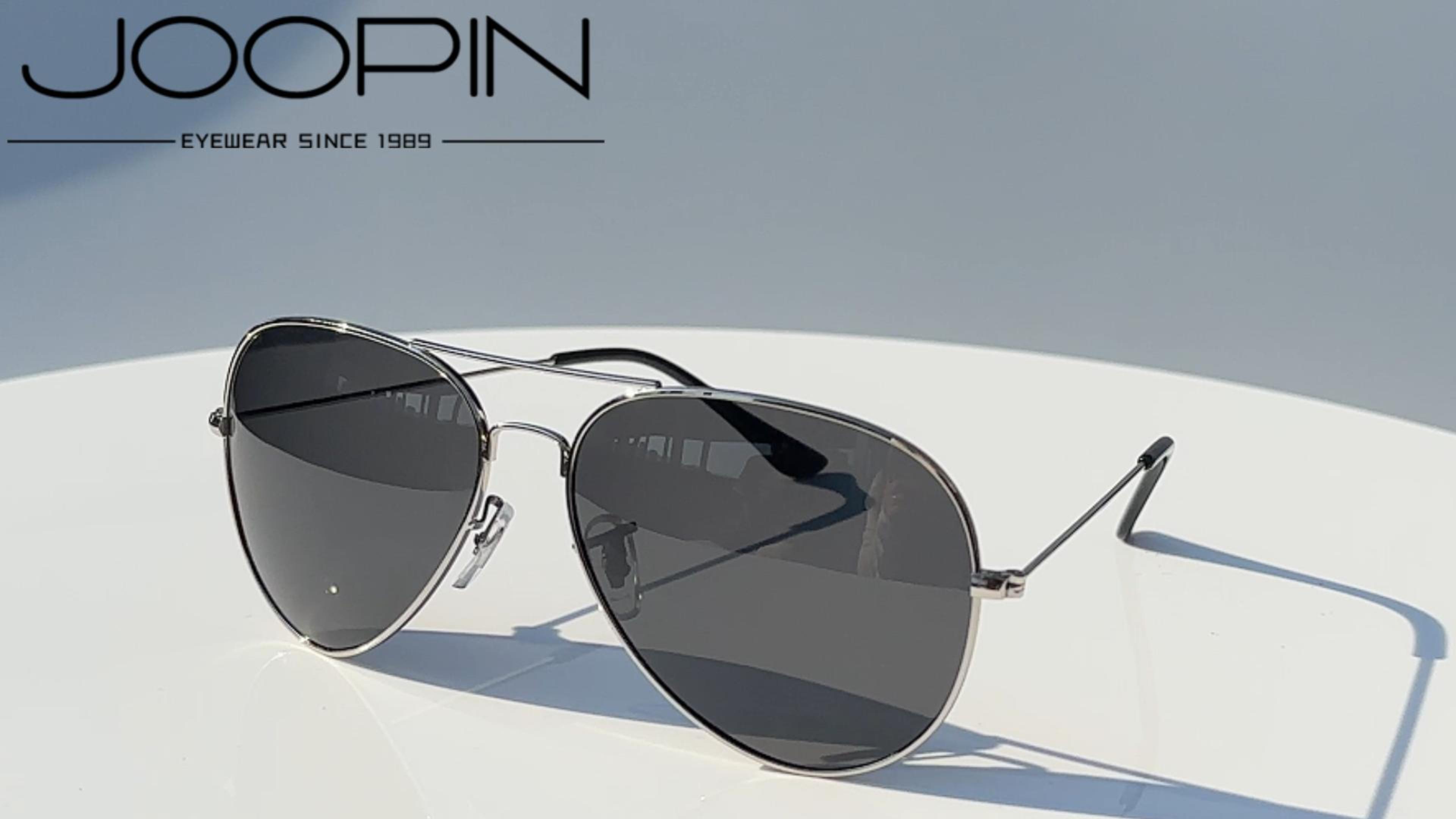 thumbnail video image 2 of Joopin Polarized Pilot Sunglasses Men Women Retro Classic Designer Sun Glasses UV400 Protection, 2 of 7