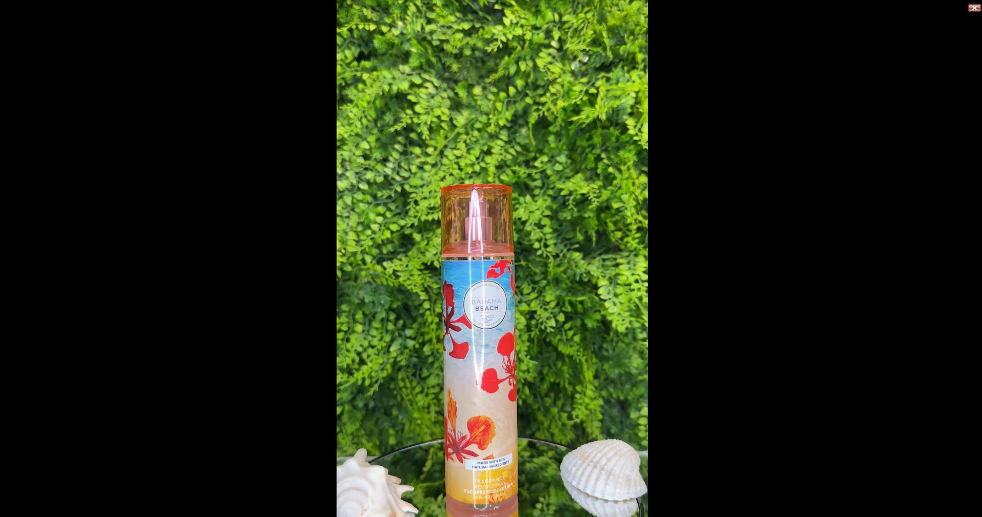 thumbnail video image 2 of Bahama Beach Body Mist Fragrance So French Perfumes, 2 of 5