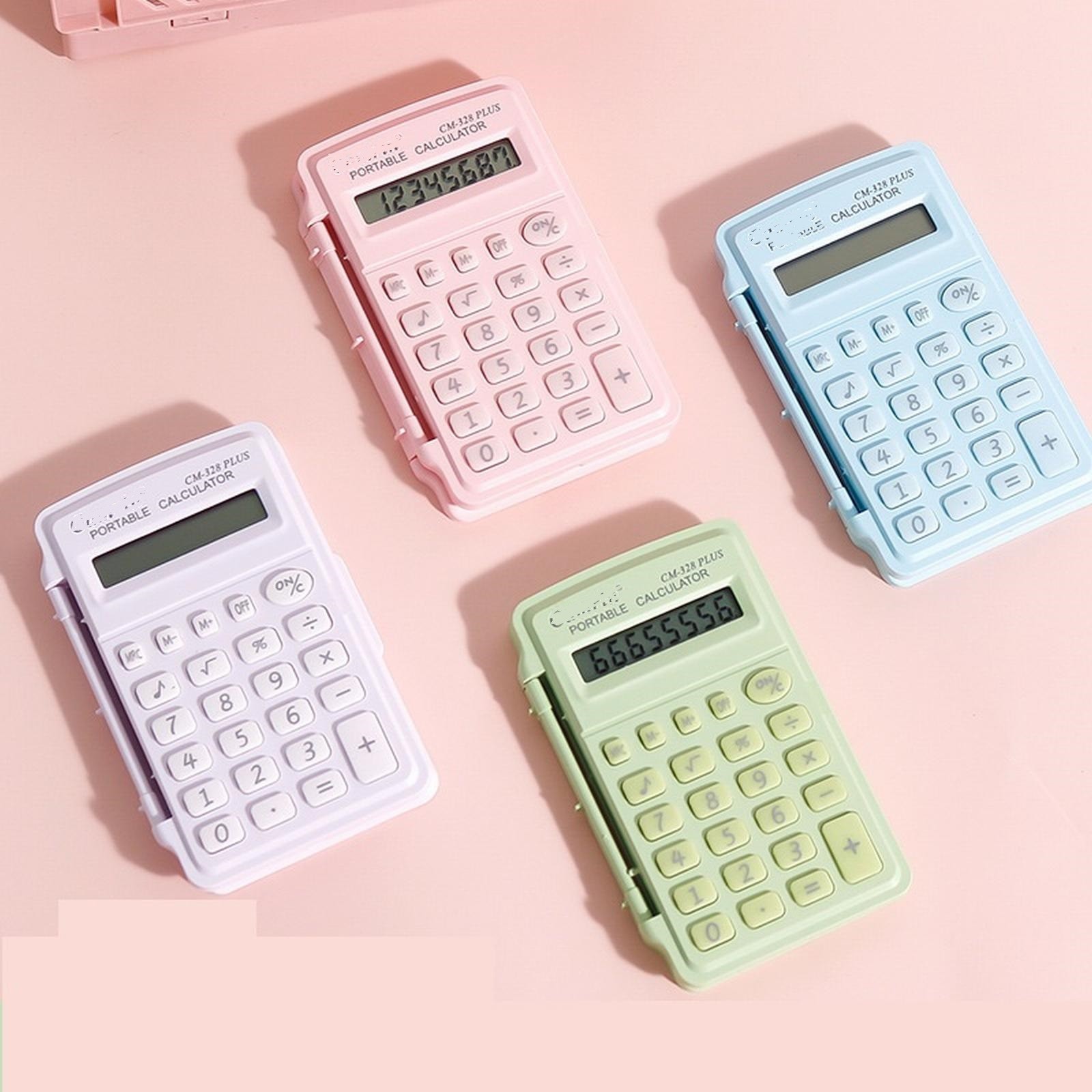 thumbnail video image 2 of CoreLiving Scientific Calculator 8 Digit LCD Display Flip Cover Protection Battery Operated Desktop Handheld Portable Lightweight for Students Office Home Business Use, 2 of 7